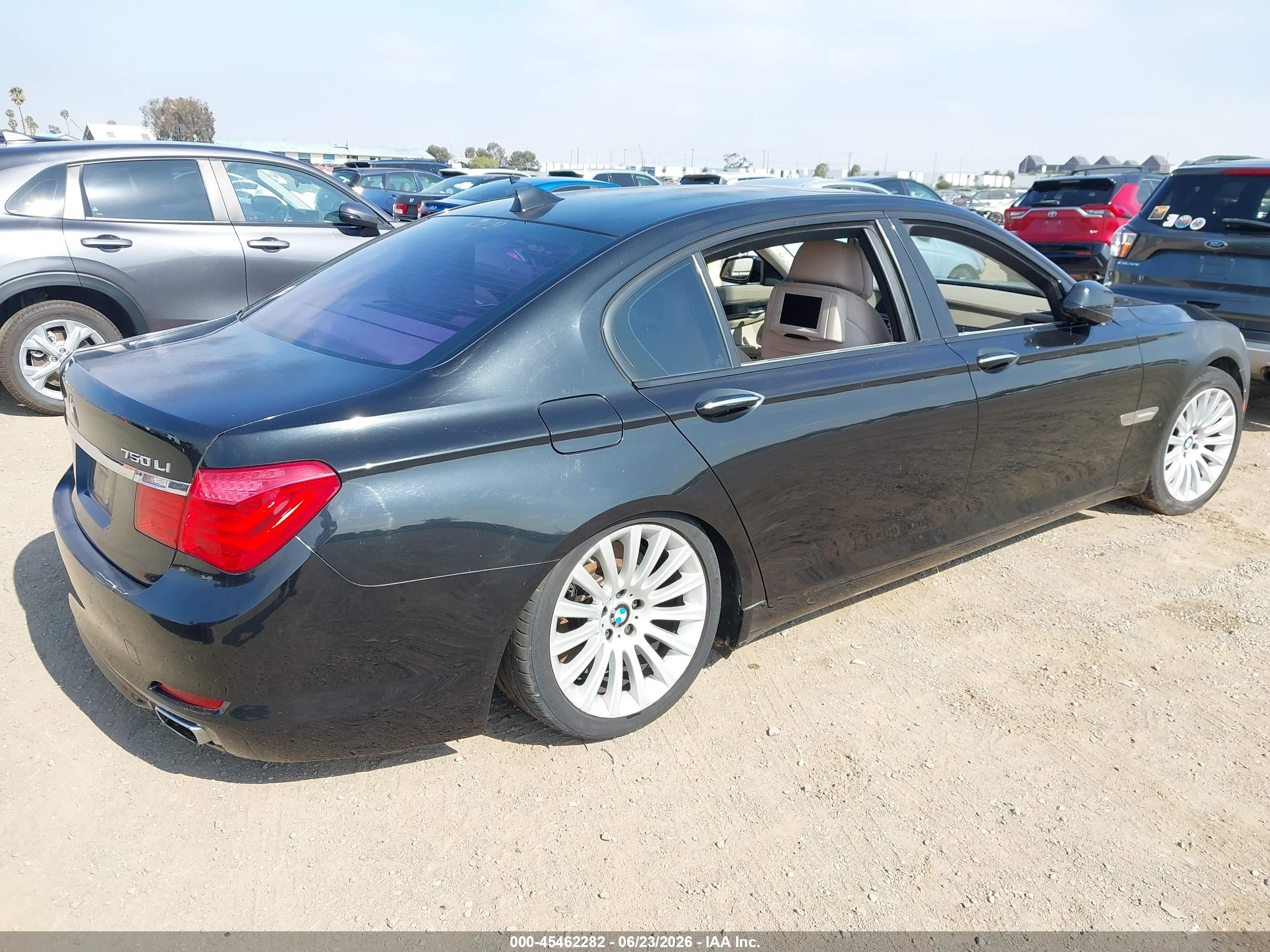2009 Bmw 750li   Black vin: WBAKB83569CY61295