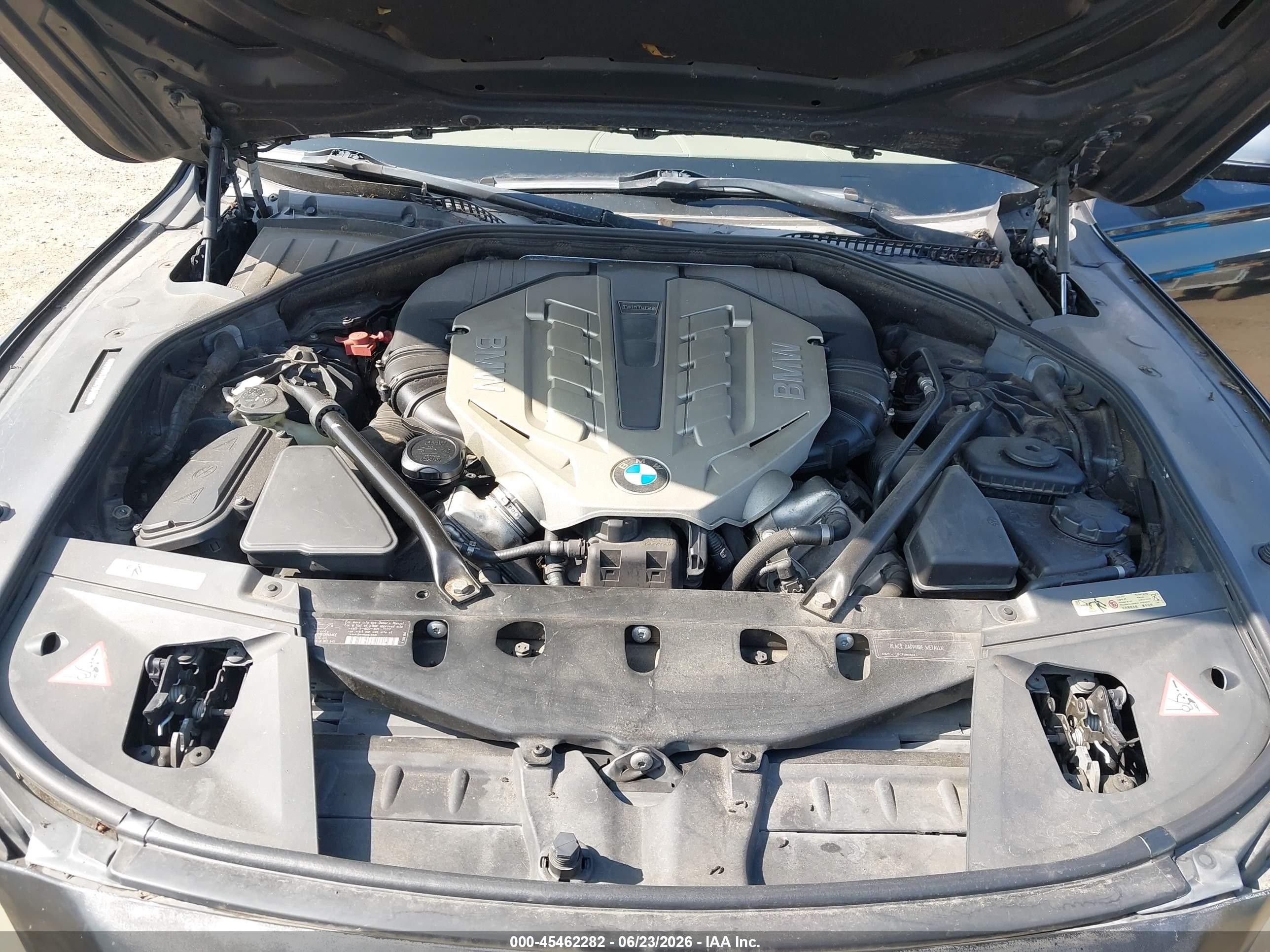 2009 Bmw 750li   Black vin: WBAKB83569CY61295