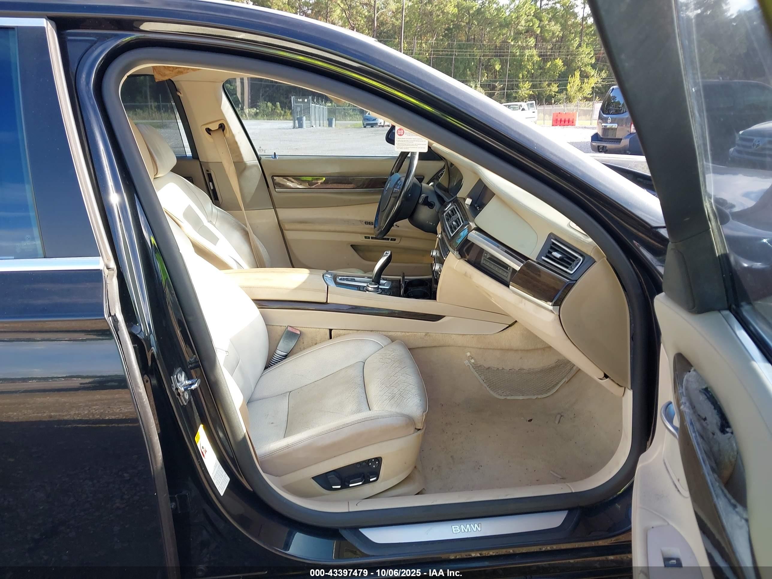 2009 Bmw 750li   Black vin: WBAKB83579CY57448