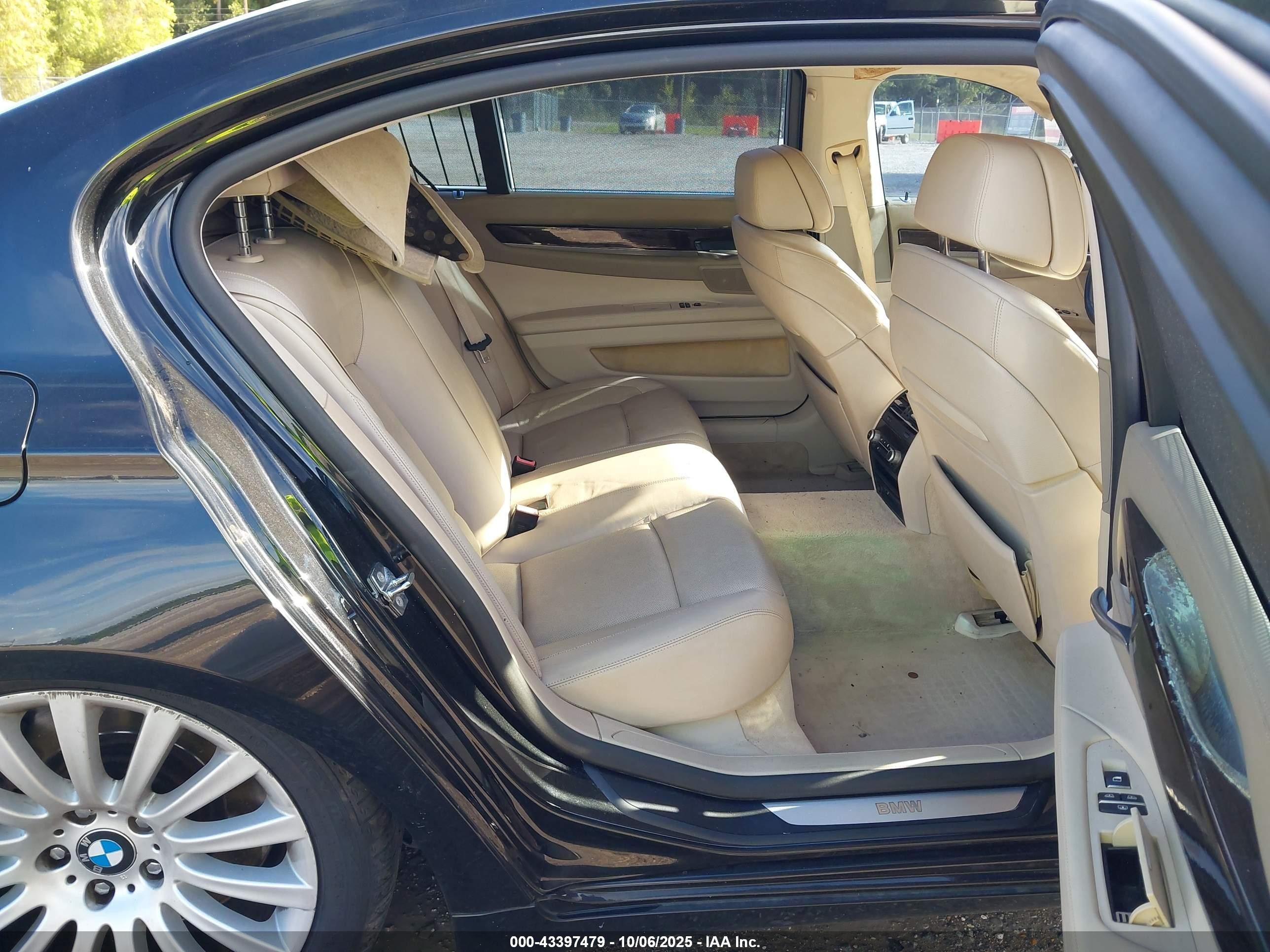 2009 Bmw 750li   Black vin: WBAKB83579CY57448