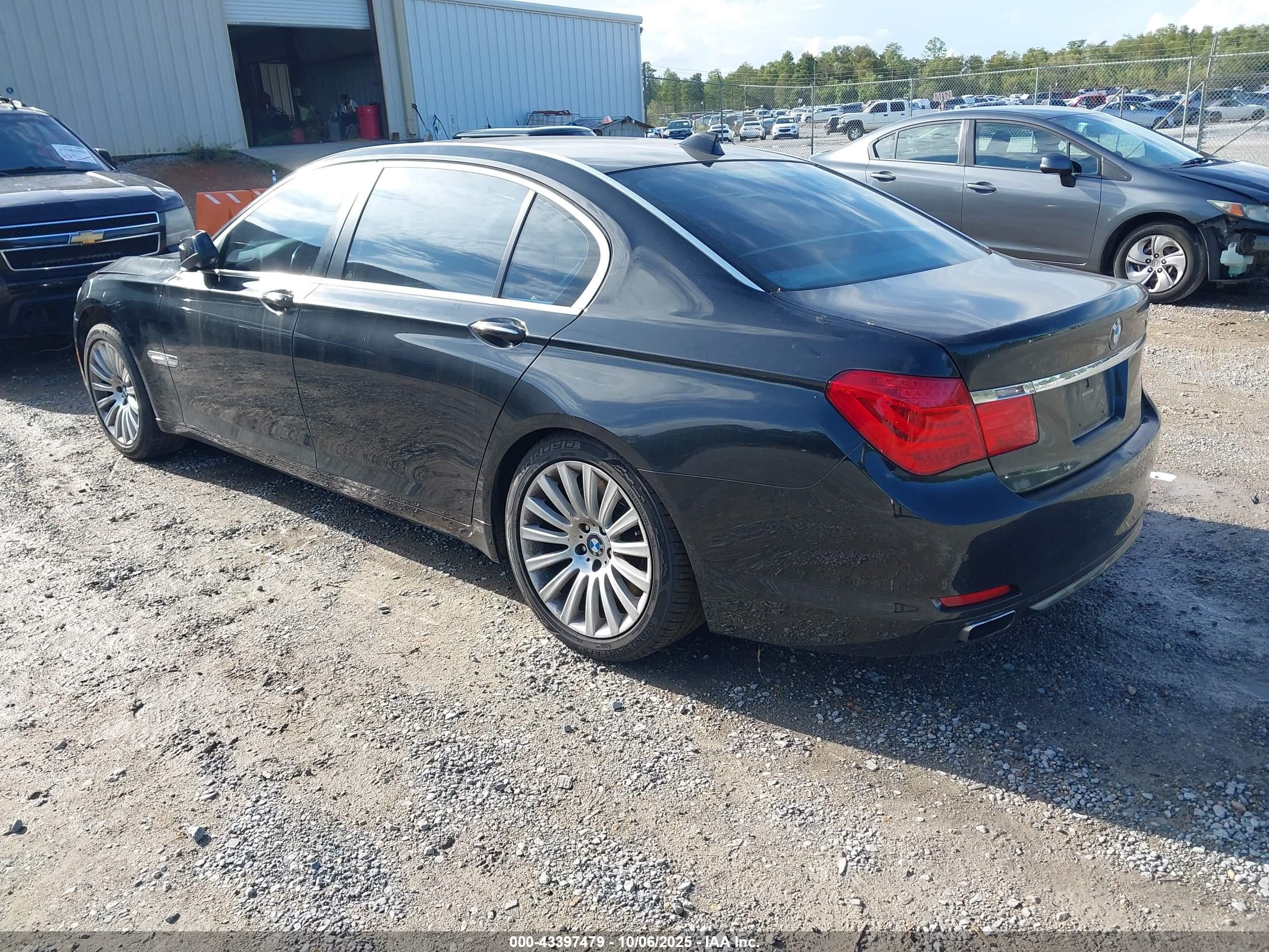 2009 Bmw 750li   Black vin: WBAKB83579CY57448