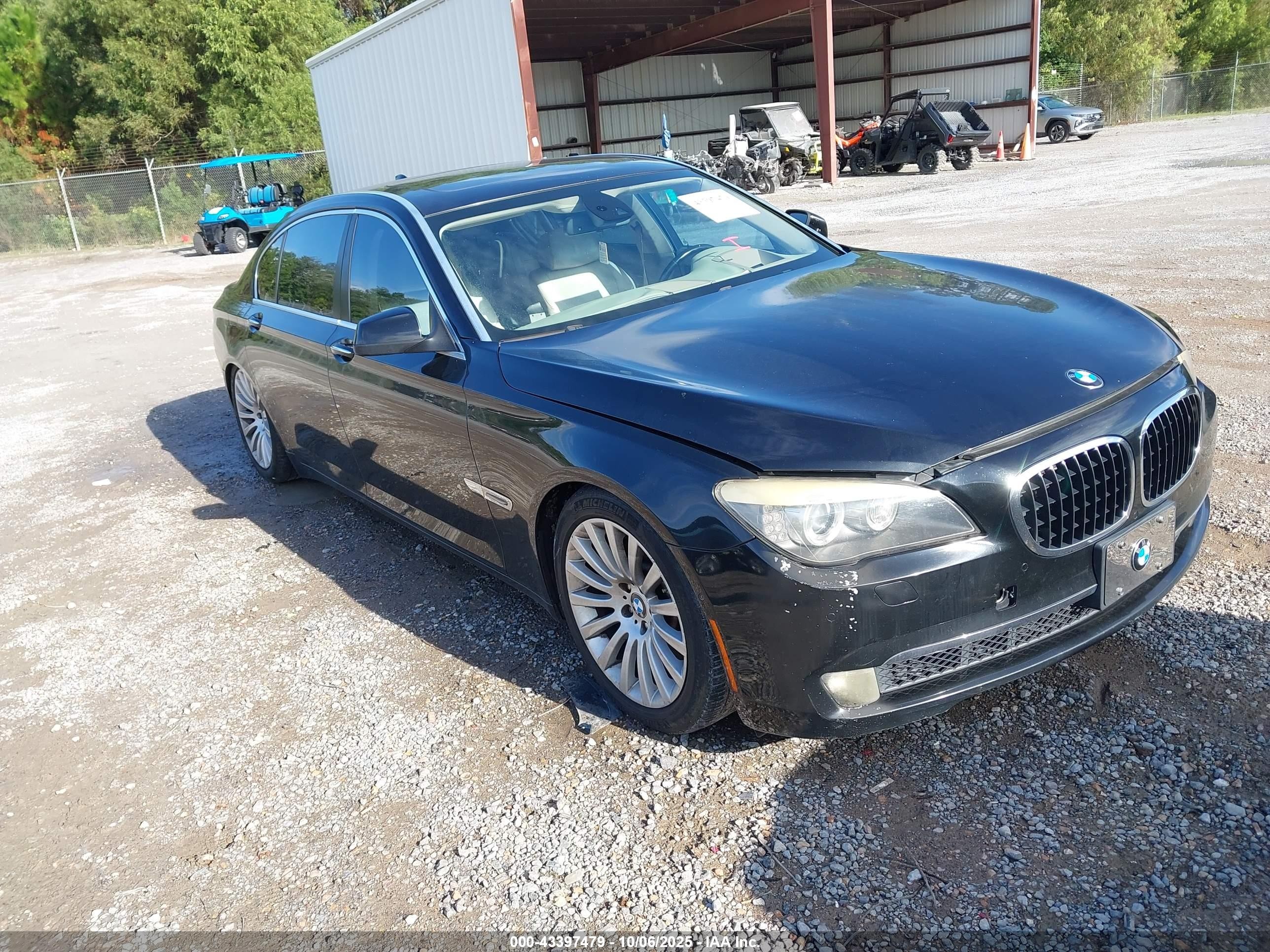 2009 Bmw 750li   Black vin: WBAKB83579CY57448