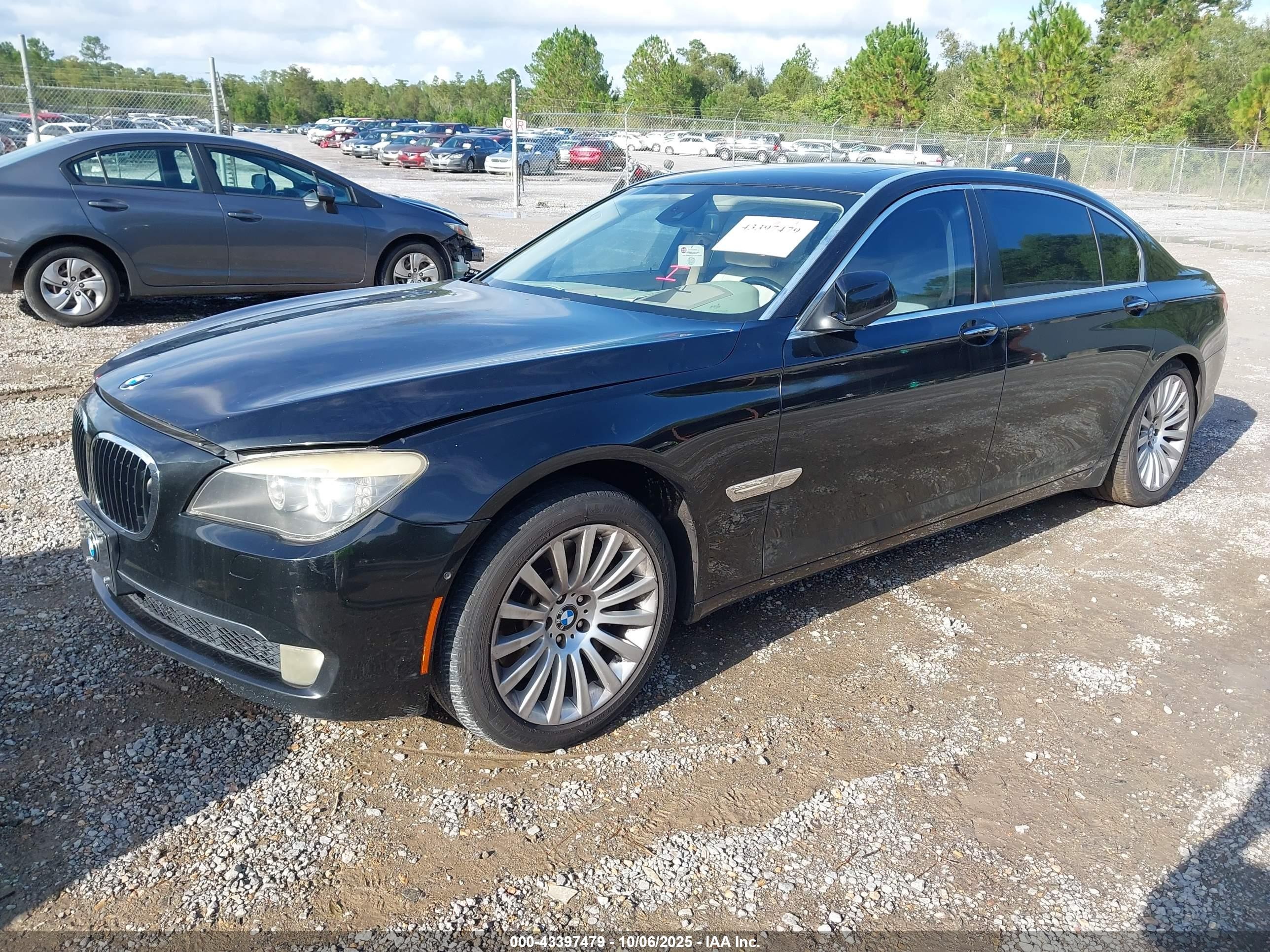 2009 Bmw 750li   Black vin: WBAKB83579CY57448