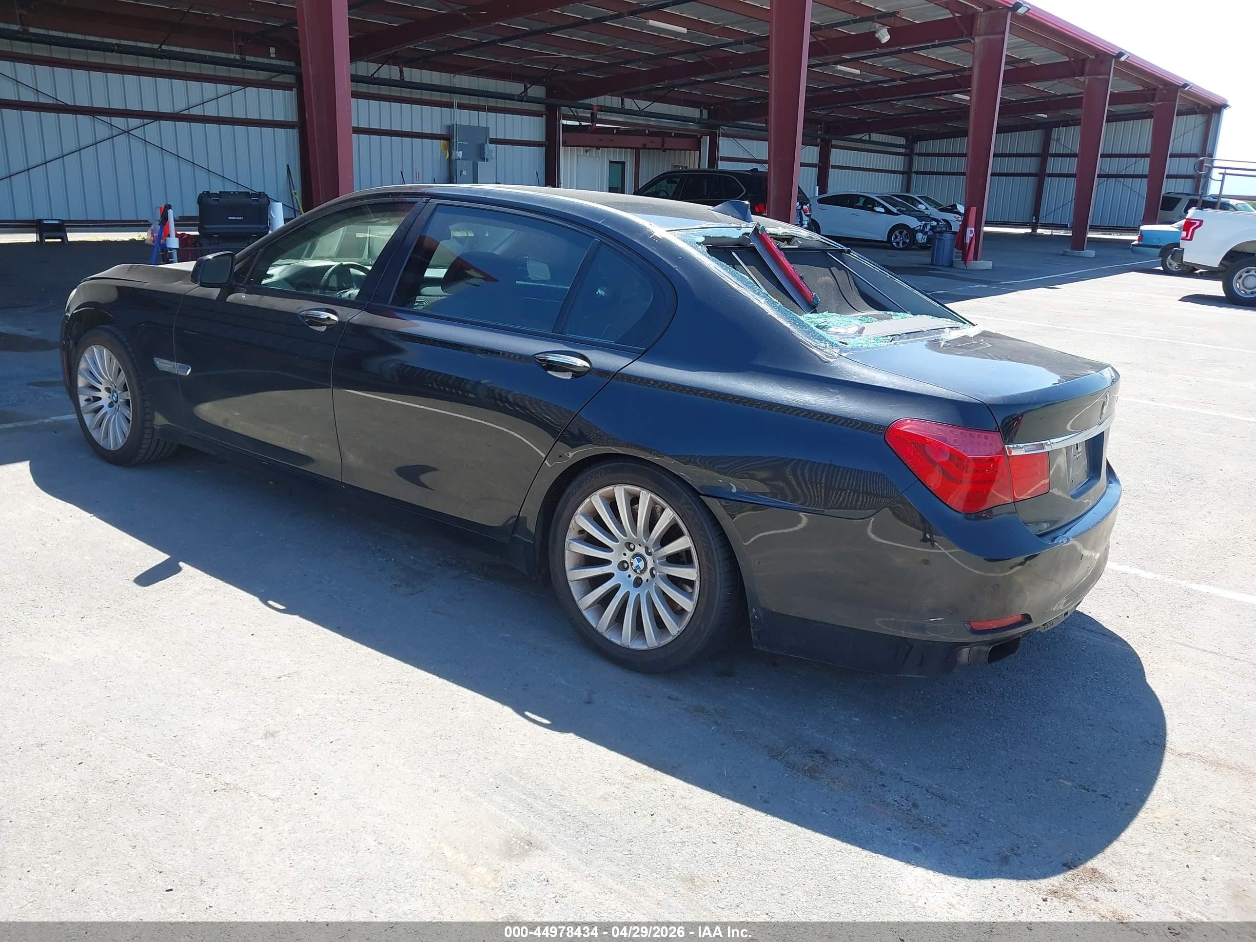 2009 Bmw 750li   Black vin: WBAKB83579CY59202