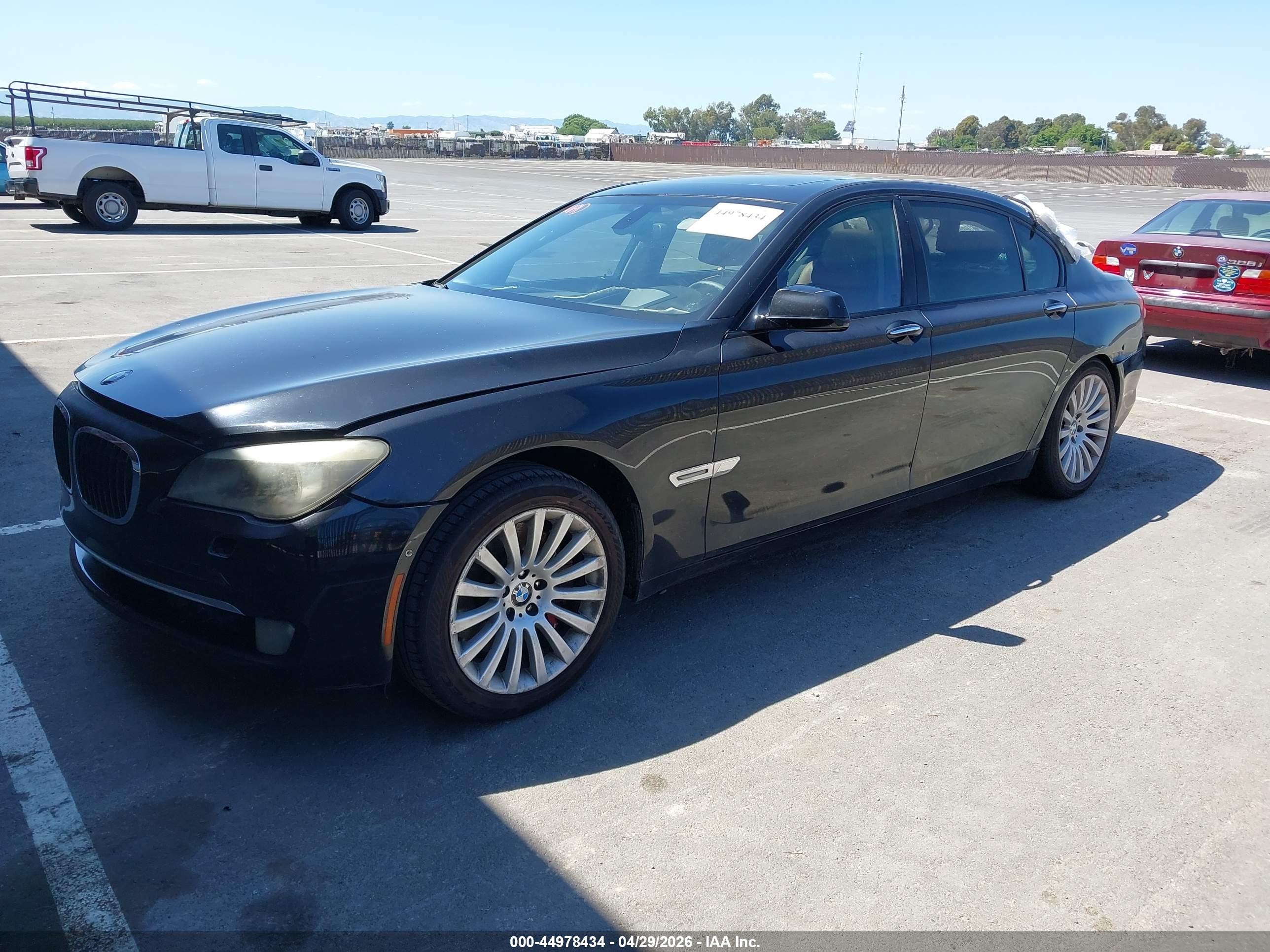 2009 Bmw 750li   Black vin: WBAKB83579CY59202