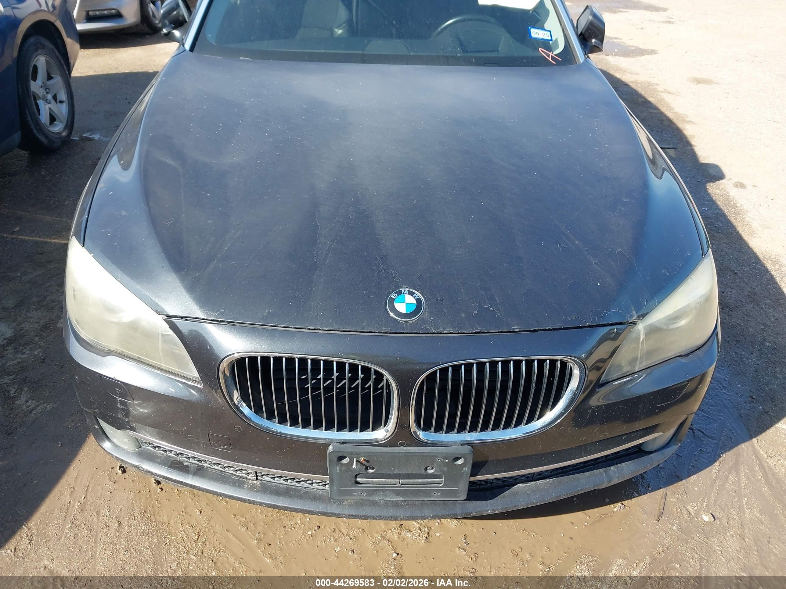 2009 Bmw 750li   Gray vin: WBAKB83579CY60334