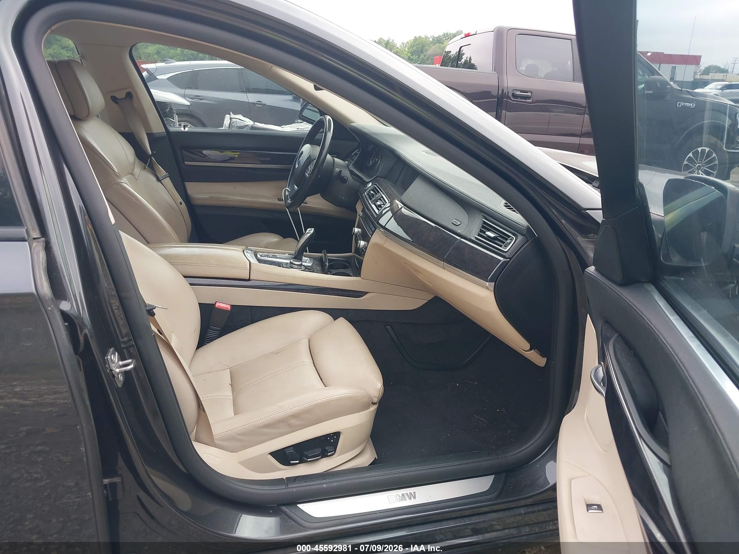 2009 Bmw 750li   Gray vin: WBAKB83579CY60706