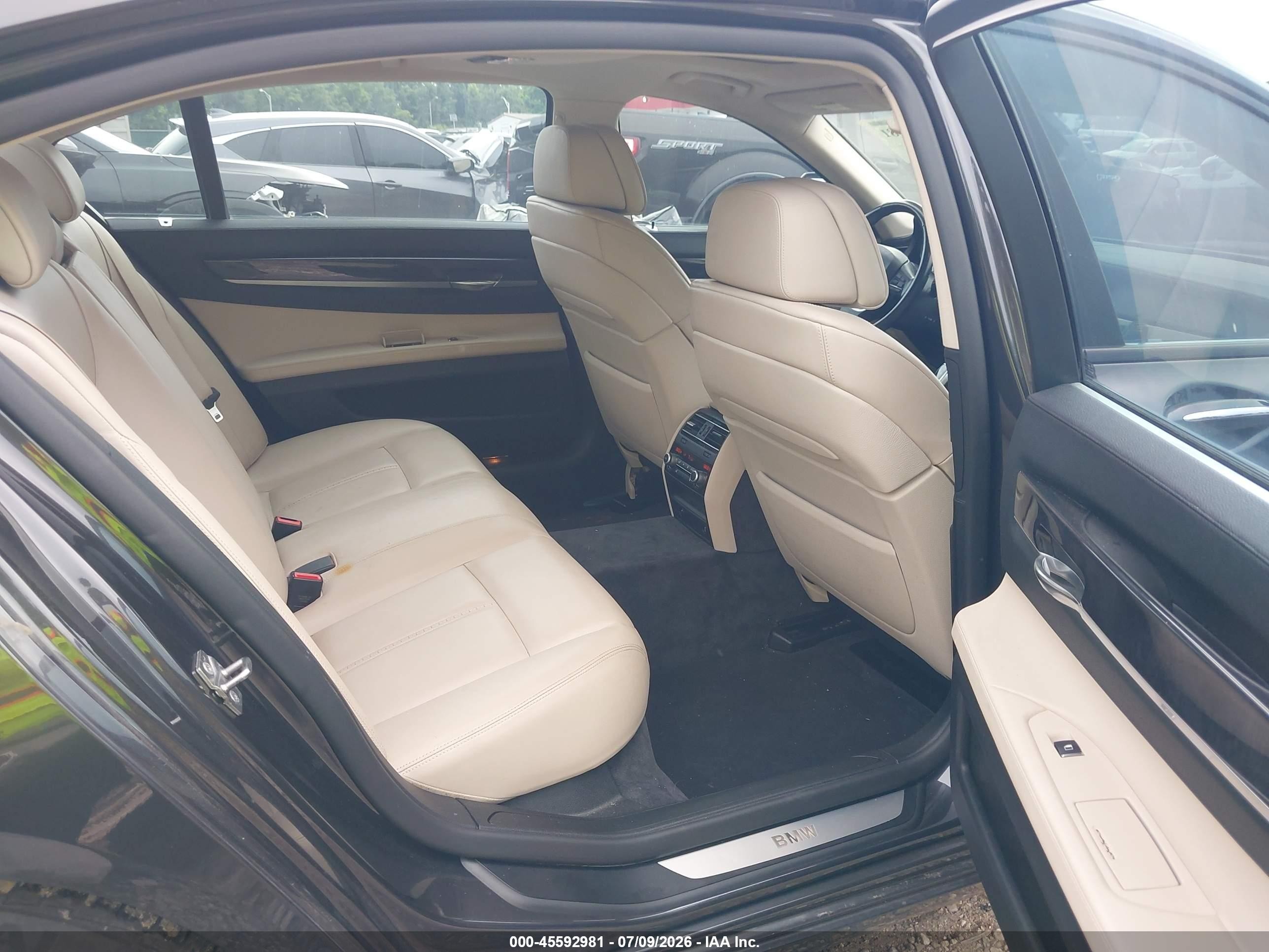 2009 Bmw 750li   Gray vin: WBAKB83579CY60706