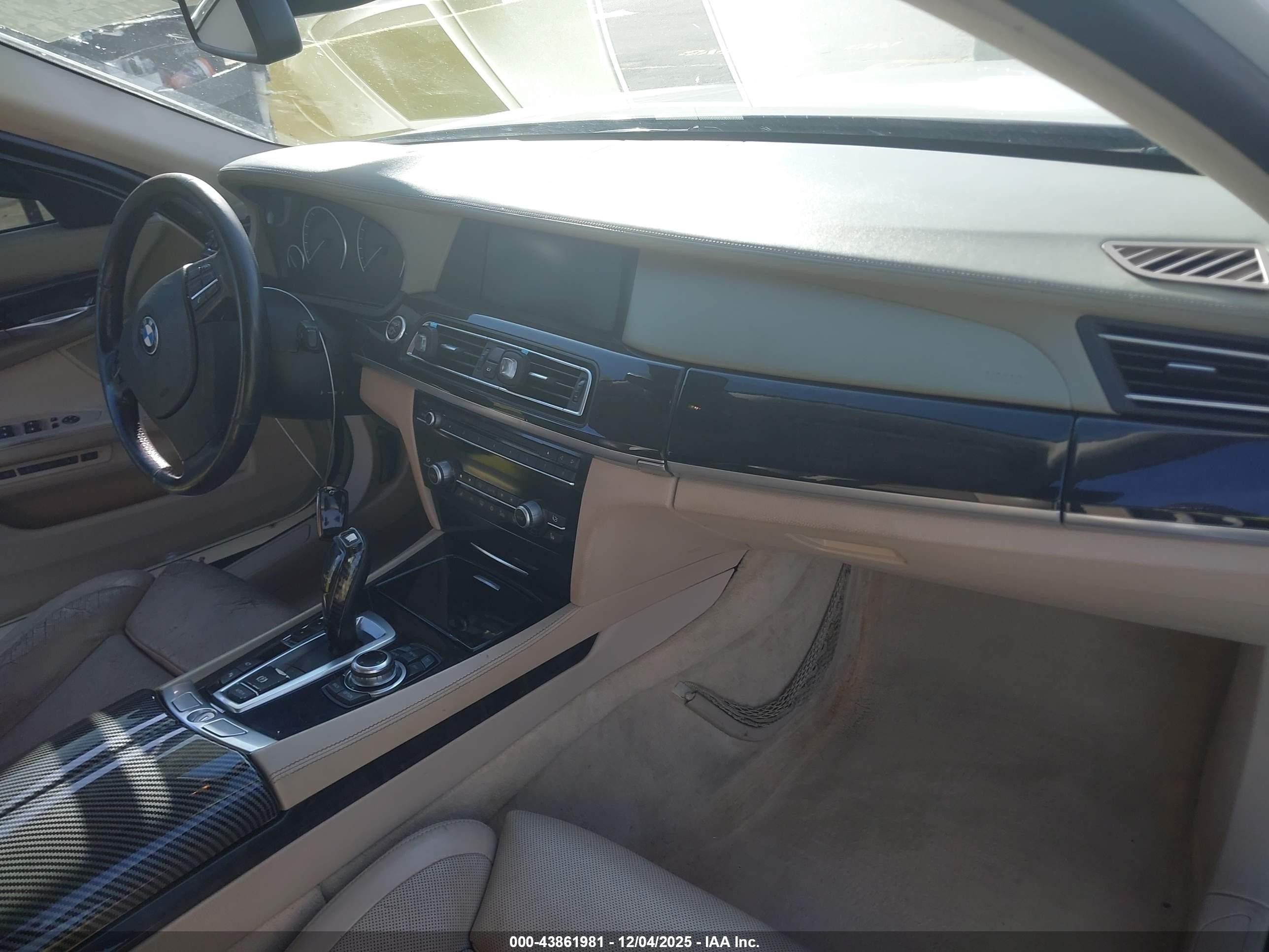 2009 Bmw 750li   White vin: WBAKB83589CY57488