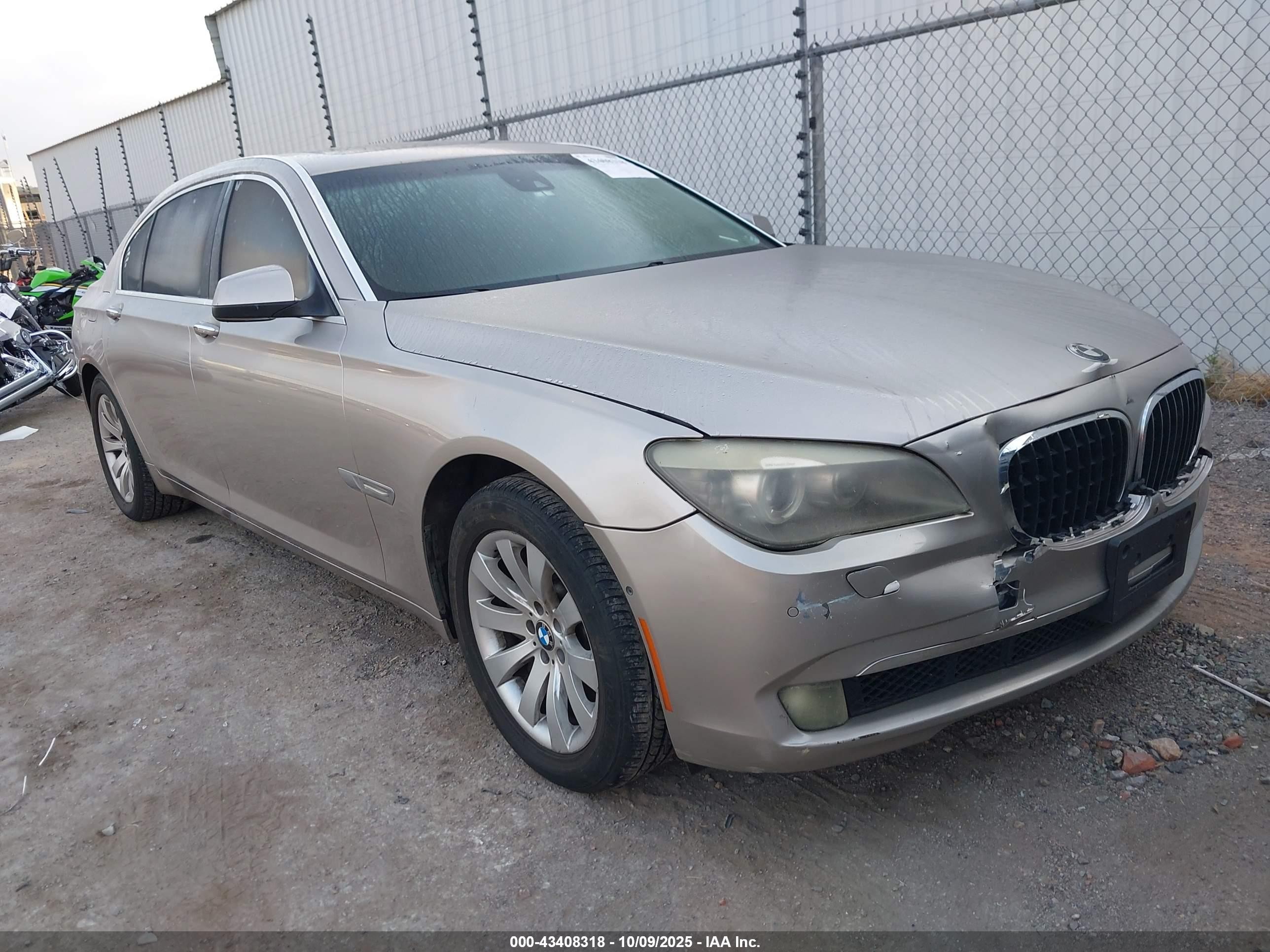 2009 Bmw 750li   Gray vin: WBAKB83589CY59354