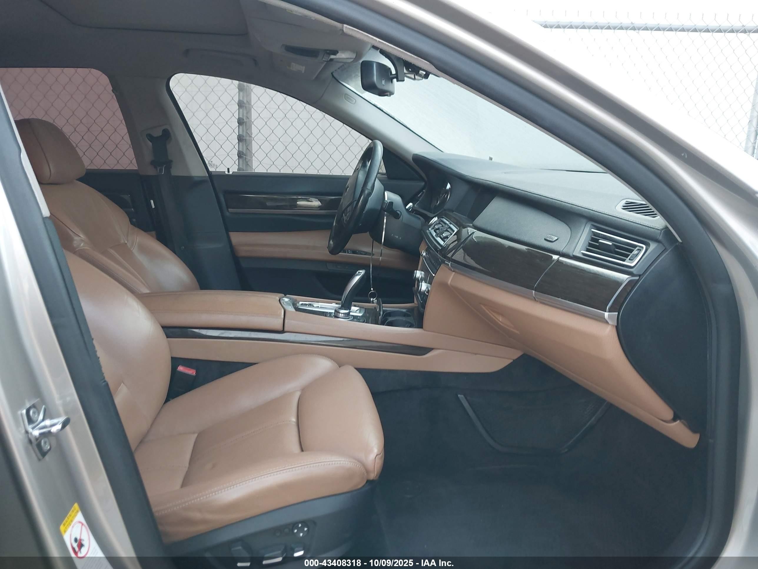 2009 Bmw 750li   Gray vin: WBAKB83589CY59354