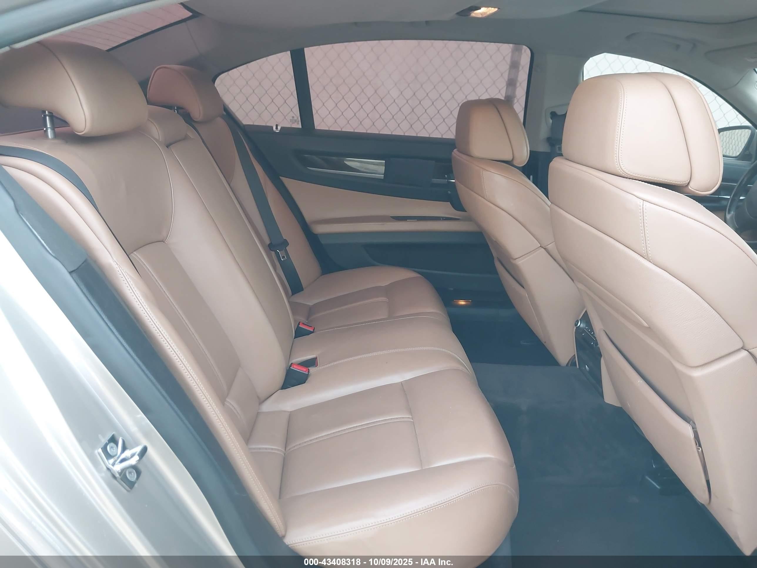 2009 Bmw 750li   Gray vin: WBAKB83589CY59354