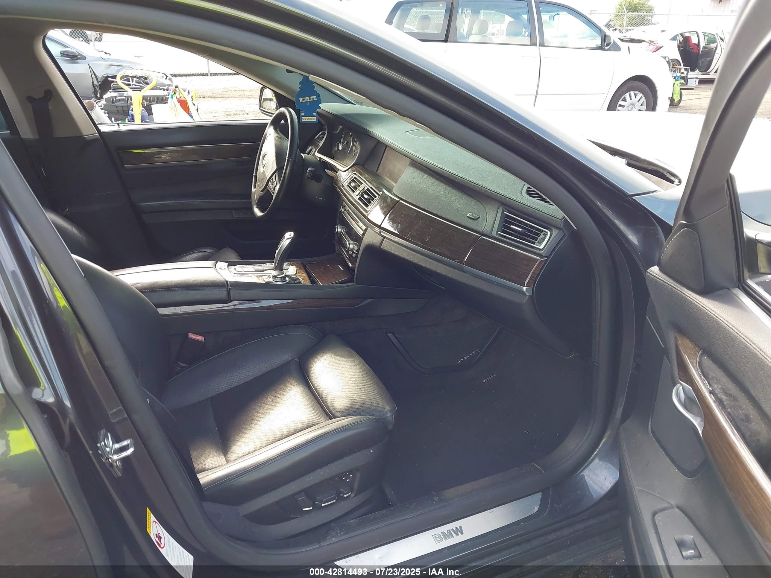 2009 Bmw 750li   Gray vin: WBAKB835X9CY58559