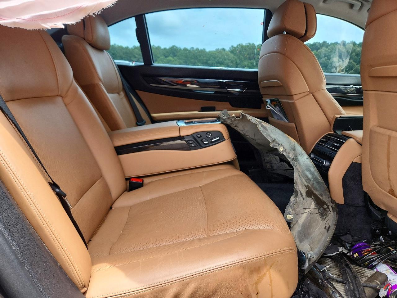 2009 Bmw 750 Li Charcoal vin: WBAKB835X9CY60814