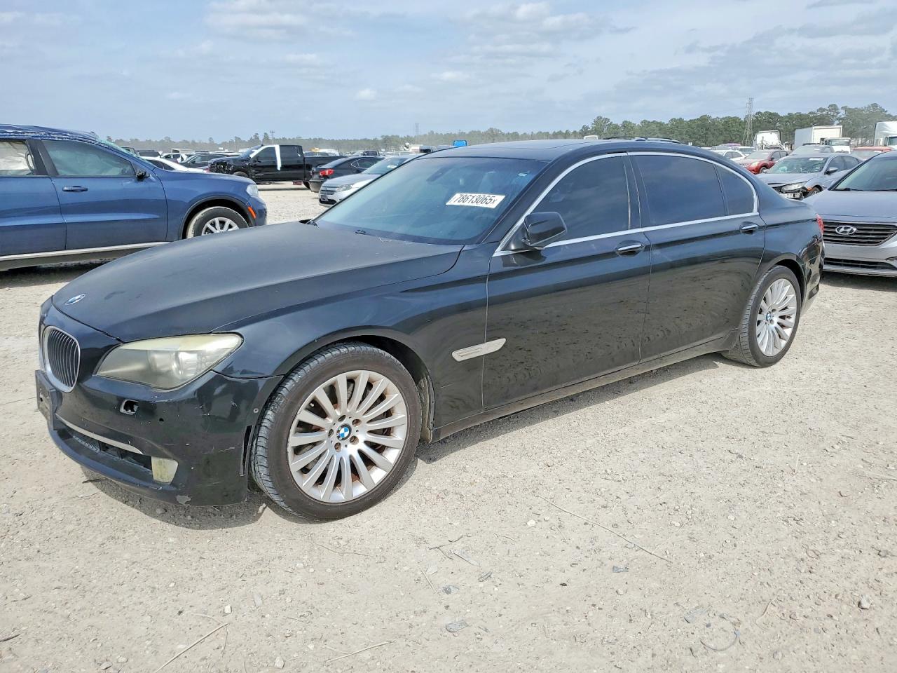 2010 Bmw 750 Li Black vin: WBAKB8C50ACY63936