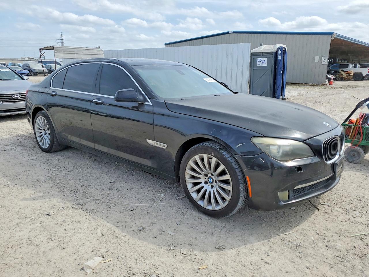 2010 Bmw 750 Li Black vin: WBAKB8C50ACY63936