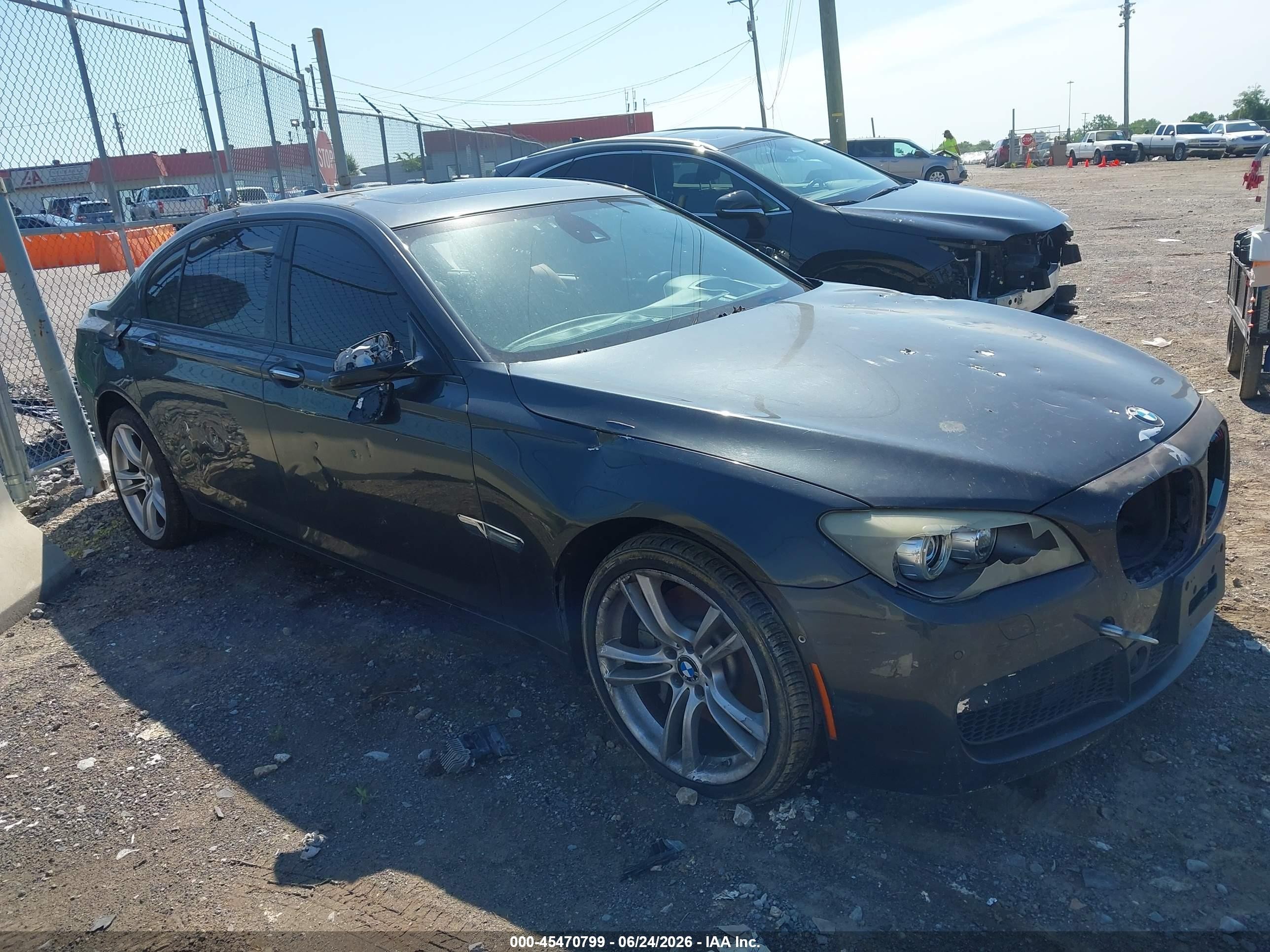 2010 Bmw 750 Li Black vin: WBAKB8C50ACY64343