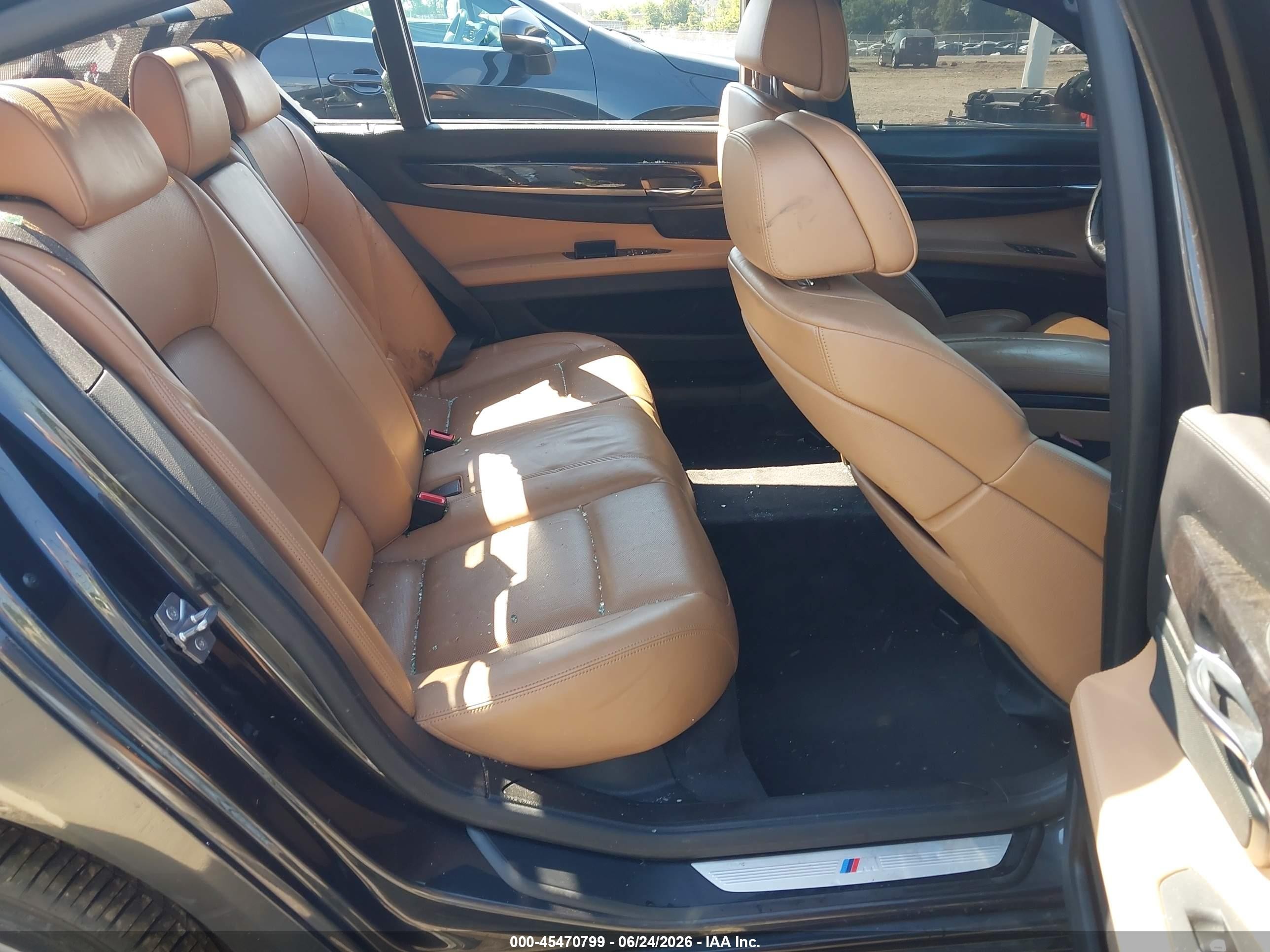 2010 Bmw 750 Li Black vin: WBAKB8C50ACY64343