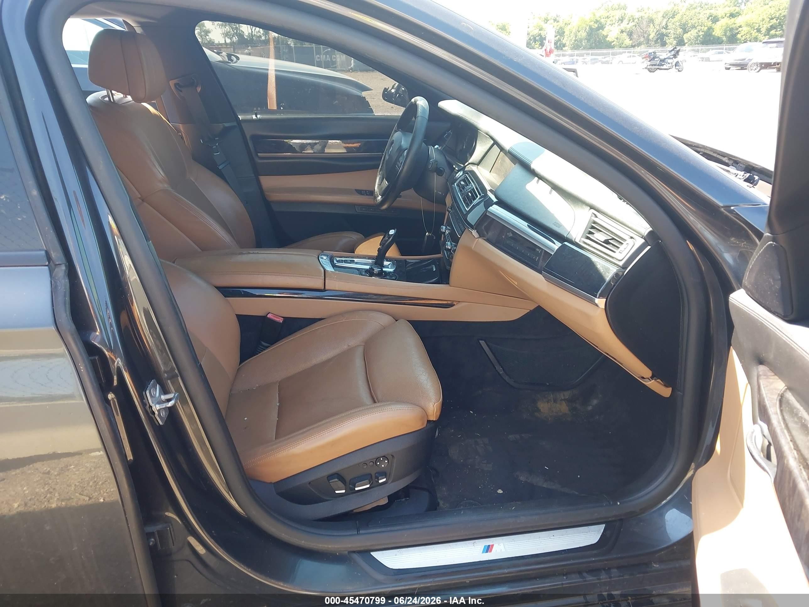 2010 Bmw 750 Li Black vin: WBAKB8C50ACY64343