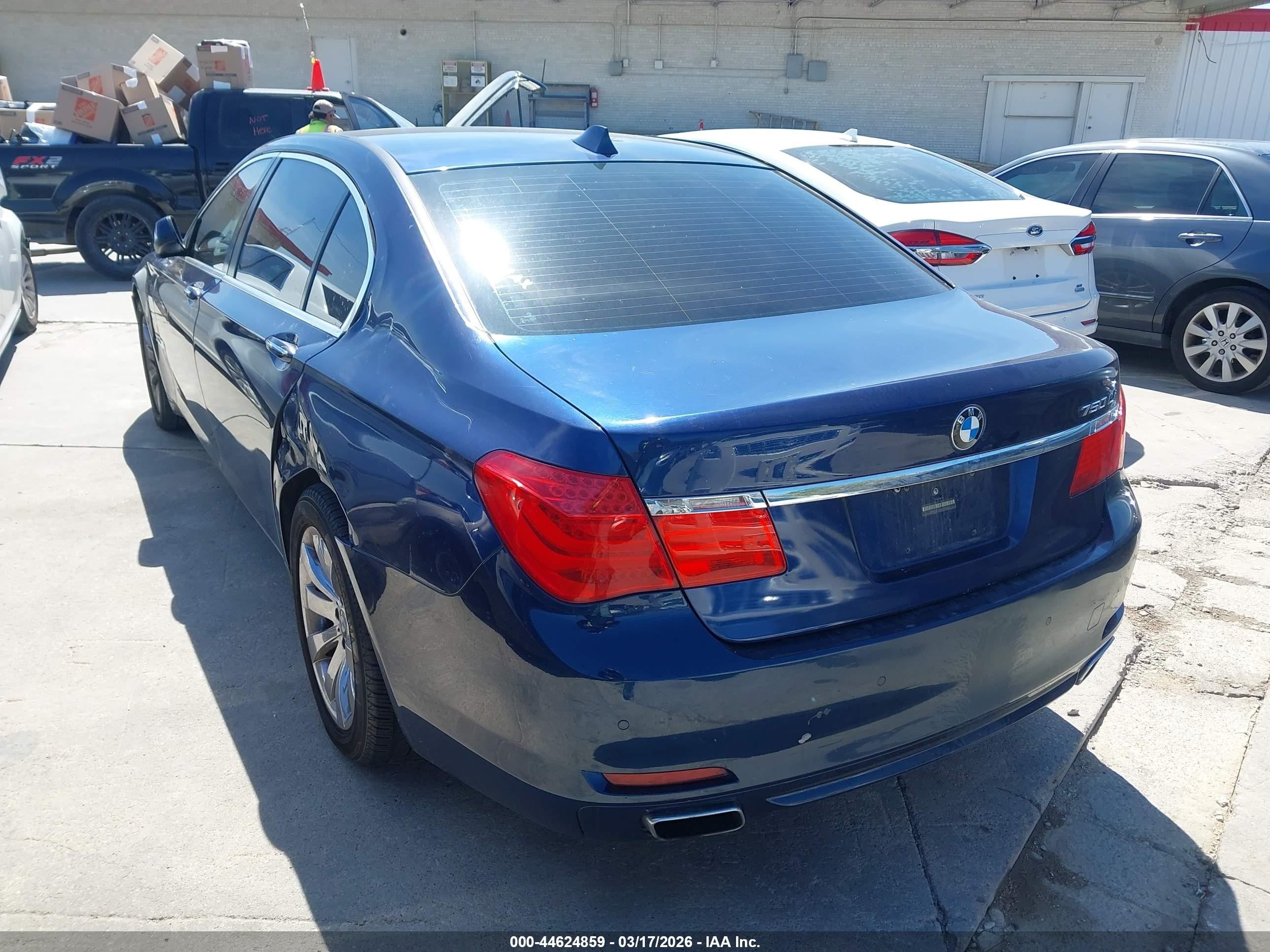 2011 Bmw 750li   Blue vin: WBAKB8C50BCY65008