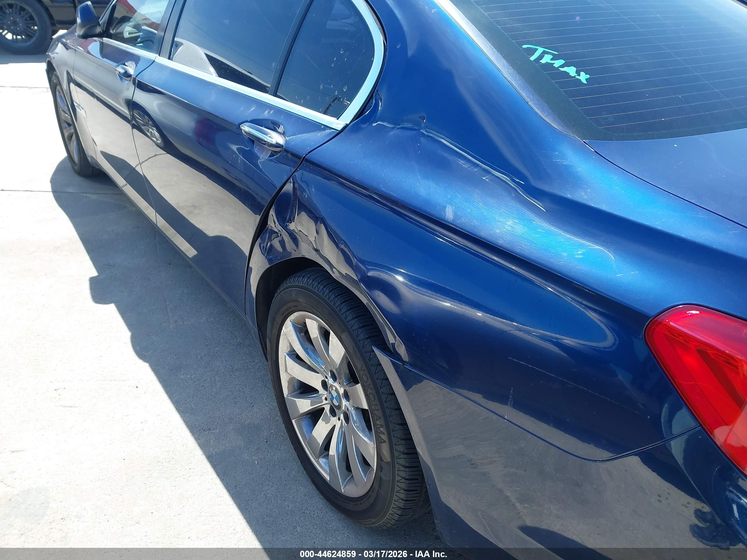 2011 Bmw 750li   Blue vin: WBAKB8C50BCY65008