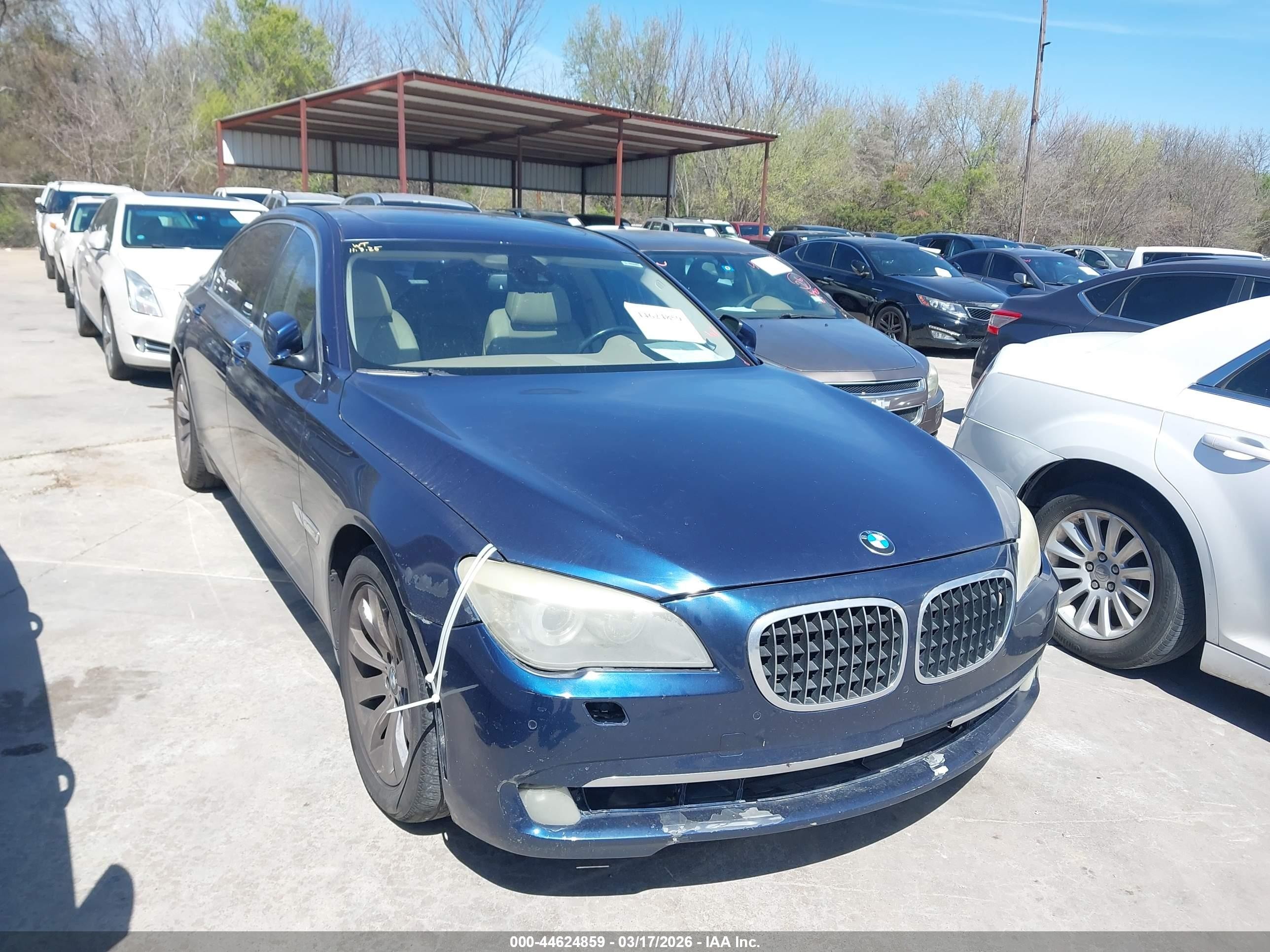 2011 Bmw 750li   Blue vin: WBAKB8C50BCY65008