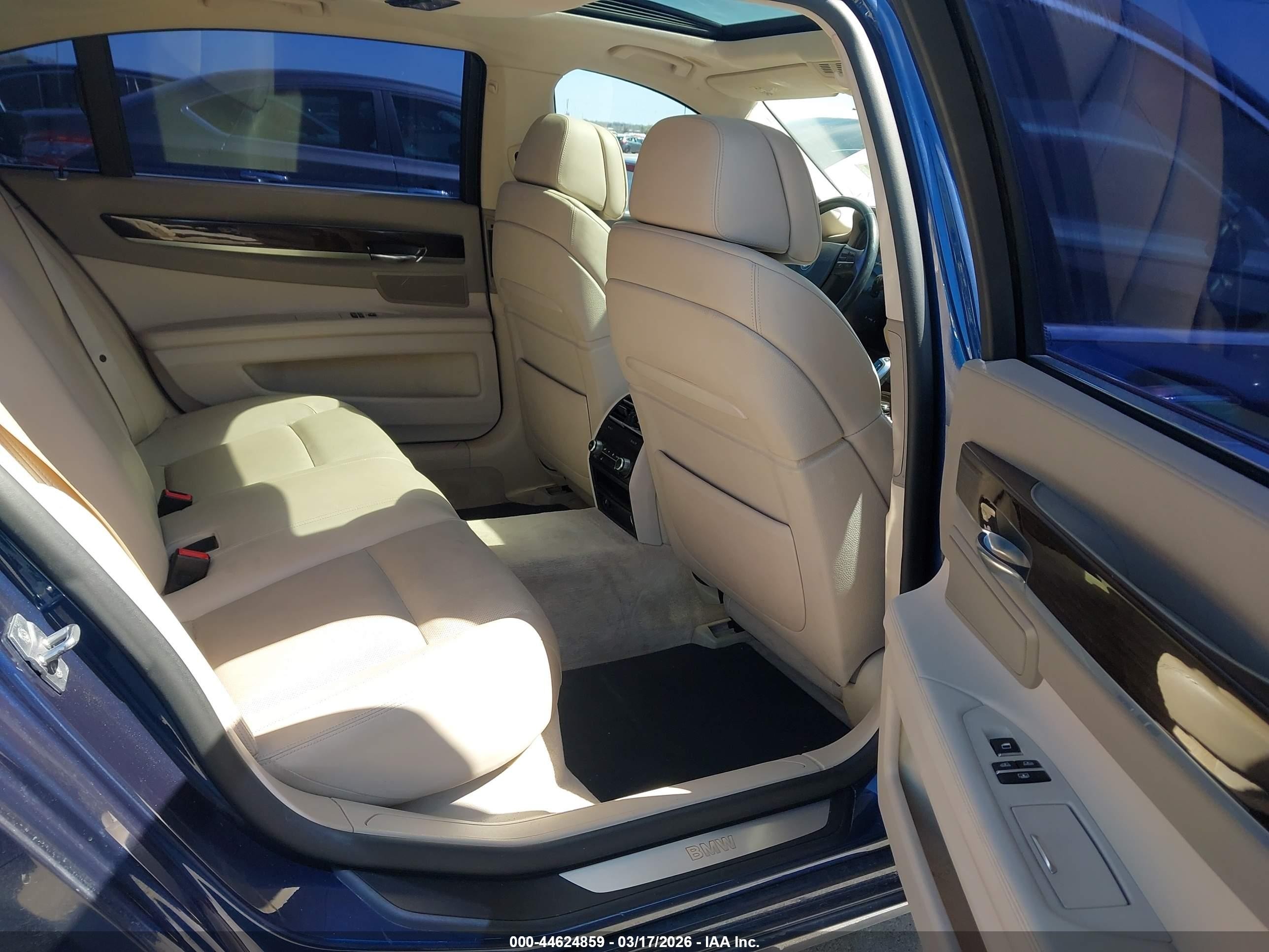 2011 Bmw 750li   Blue vin: WBAKB8C50BCY65008