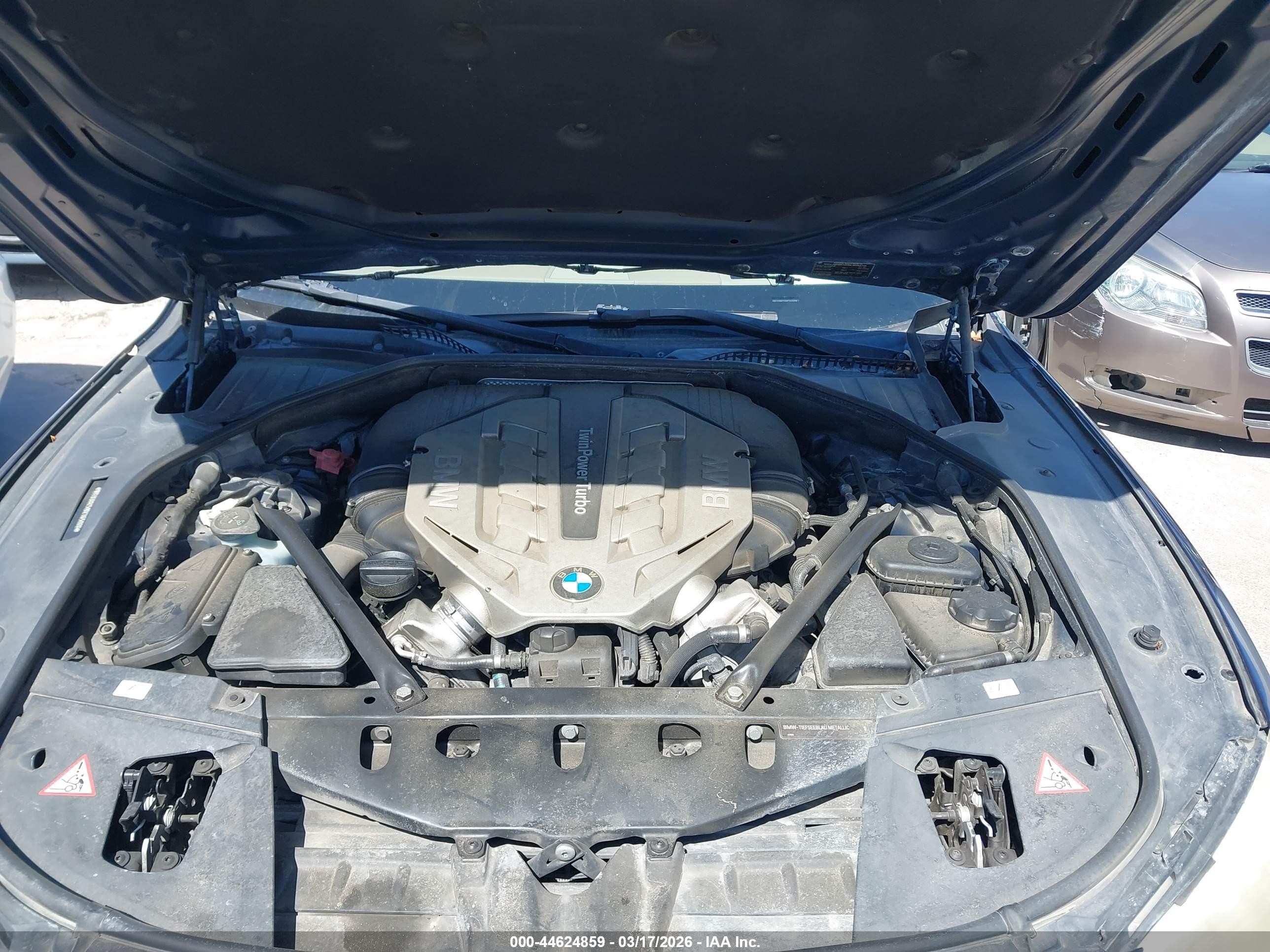 2011 Bmw 750li   Blue vin: WBAKB8C50BCY65008