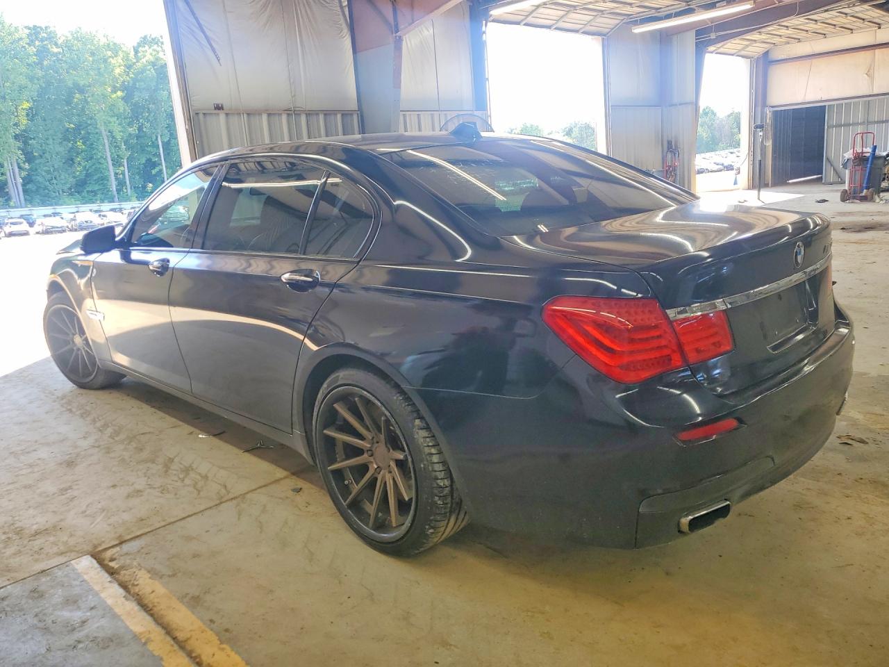2011 Bmw 750 Li Black vin: WBAKB8C50BCY65364