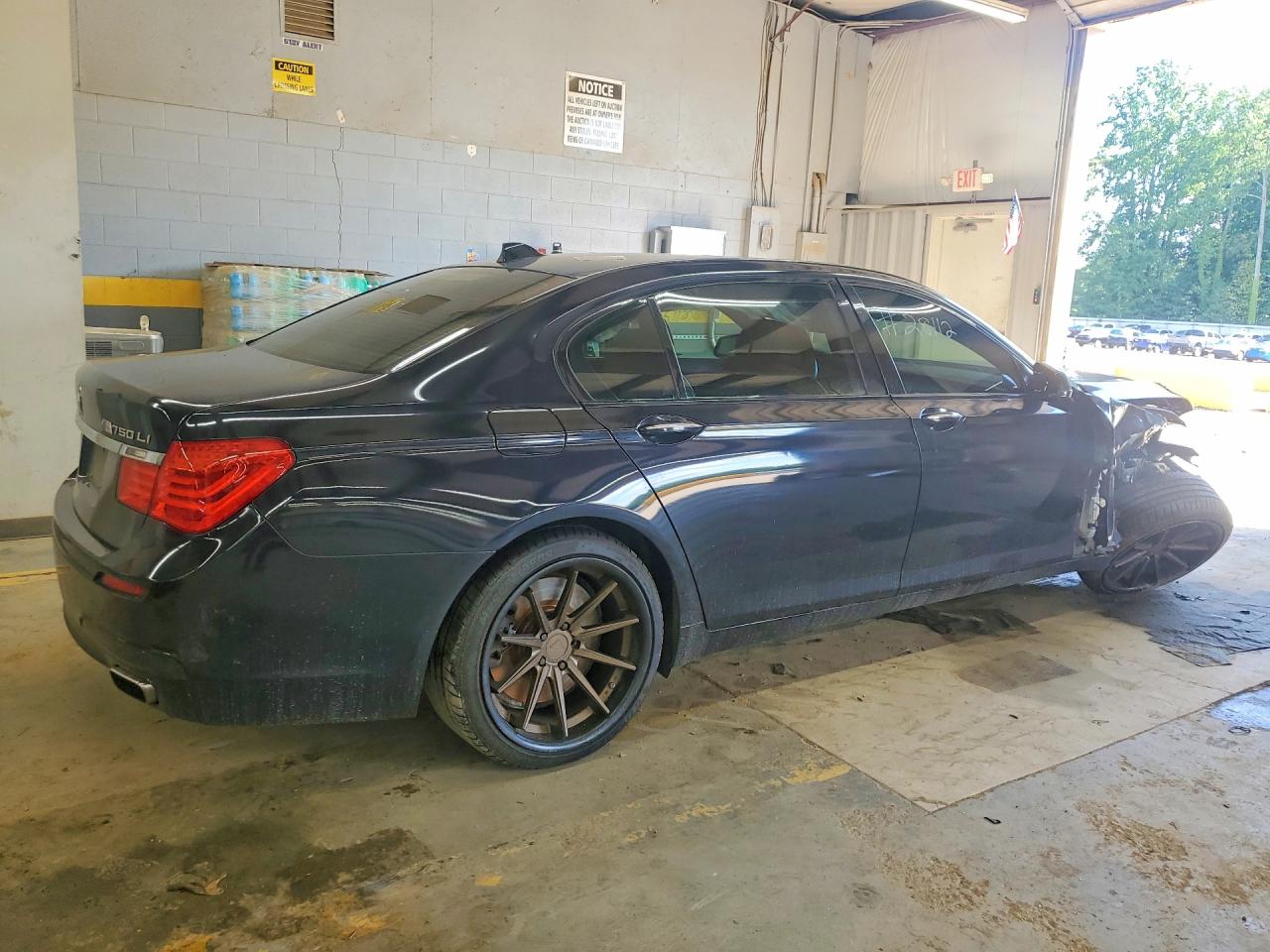 2011 Bmw 750 Li Black vin: WBAKB8C50BCY65364