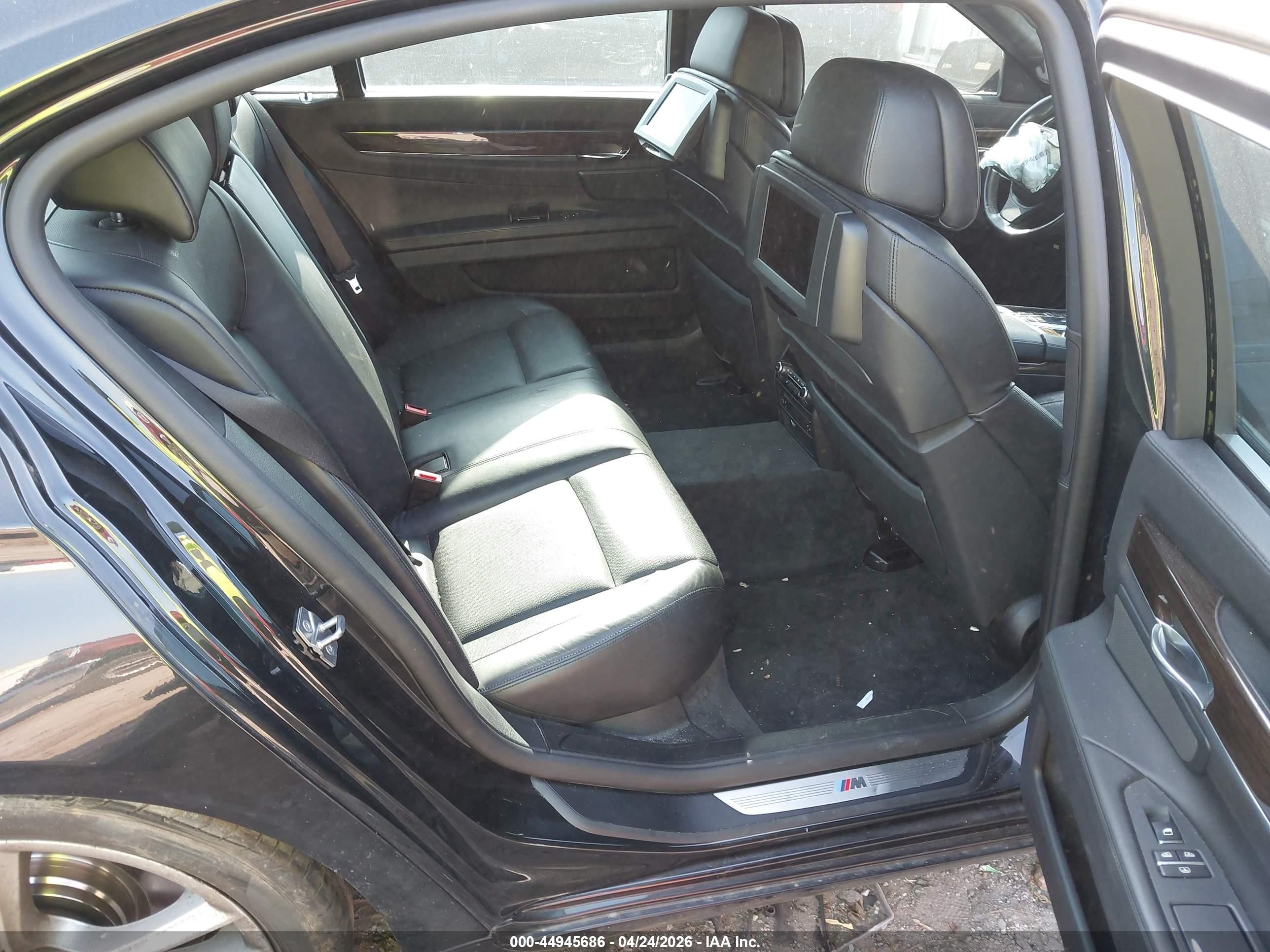 2011 Bmw 750li   Черный vin: WBAKB8C50BCY66031