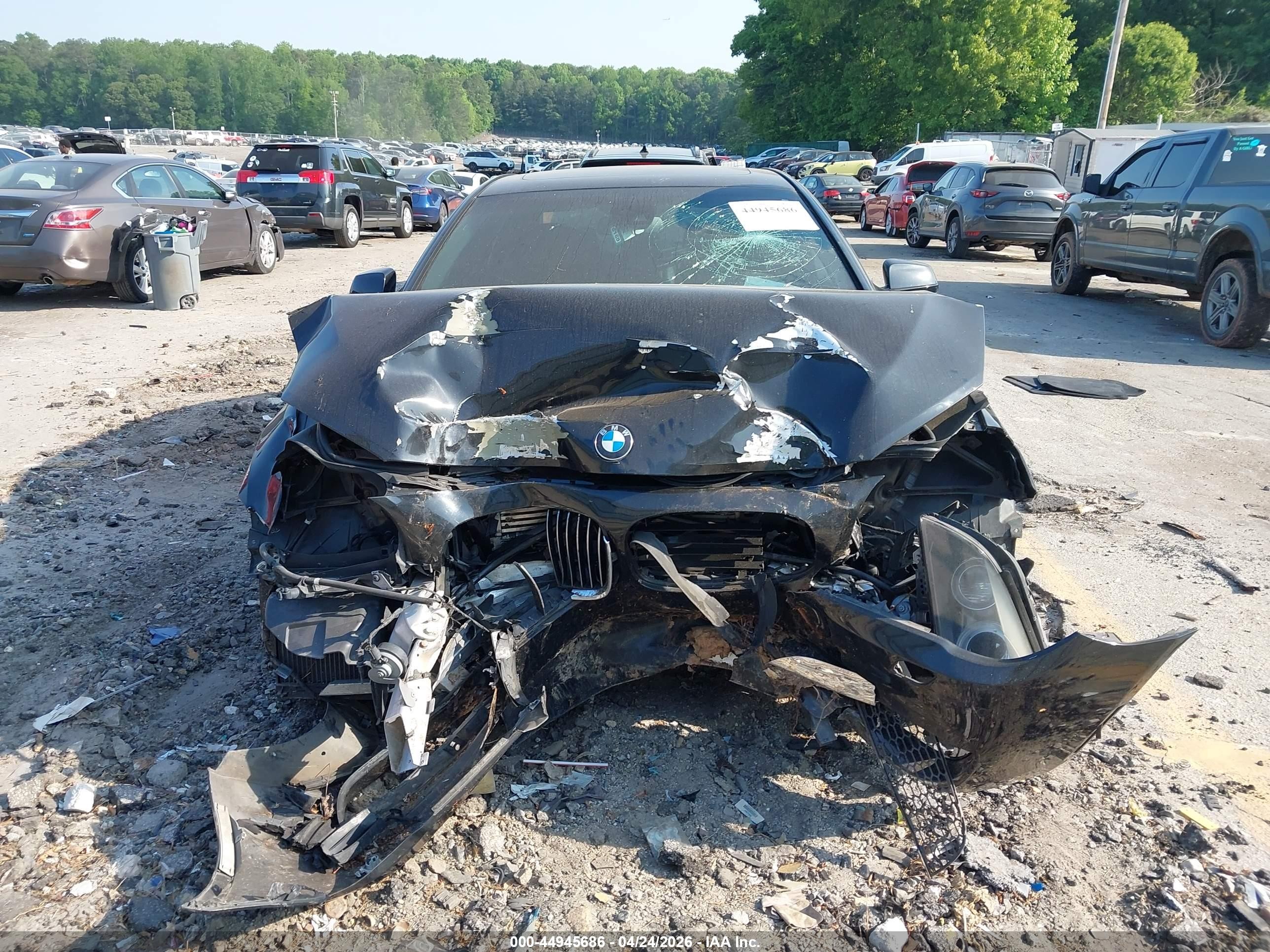 2011 Bmw 750li   Черный vin: WBAKB8C50BCY66031