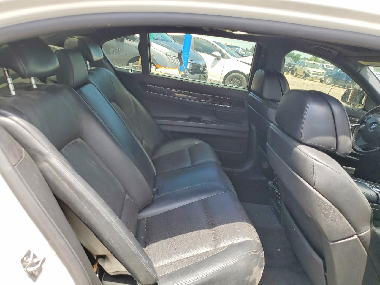 2012 Bmw 750 Li White vin: WBAKB8C50CC962615