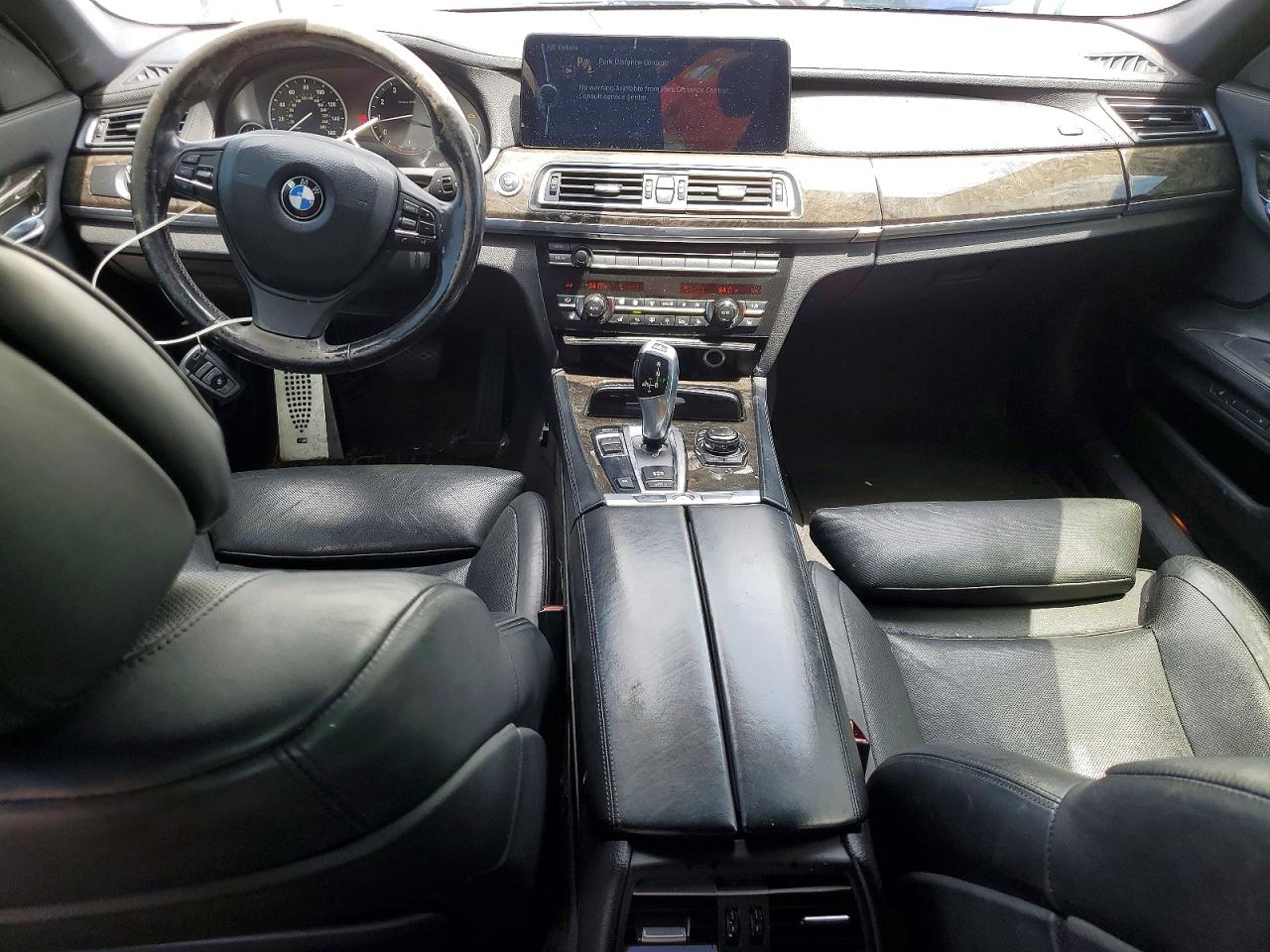 2012 Bmw 750 Li White vin: WBAKB8C50CC962615