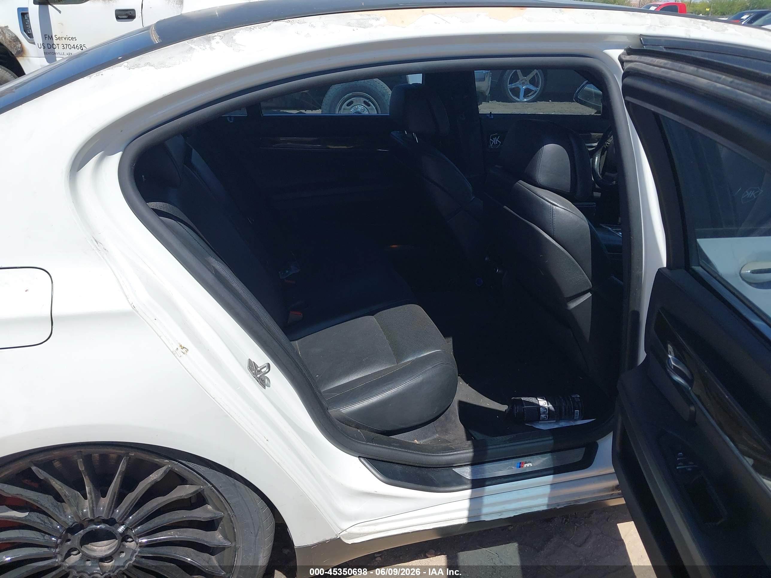 2012 Bmw 750li   White vin: WBAKB8C50CC962789