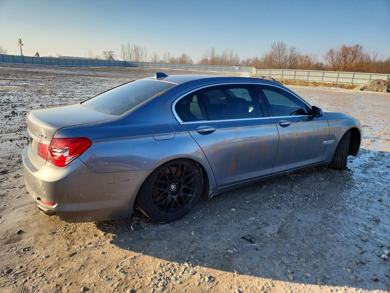 2012 Bmw 750 Li Gray vin: WBAKB8C51CC965264