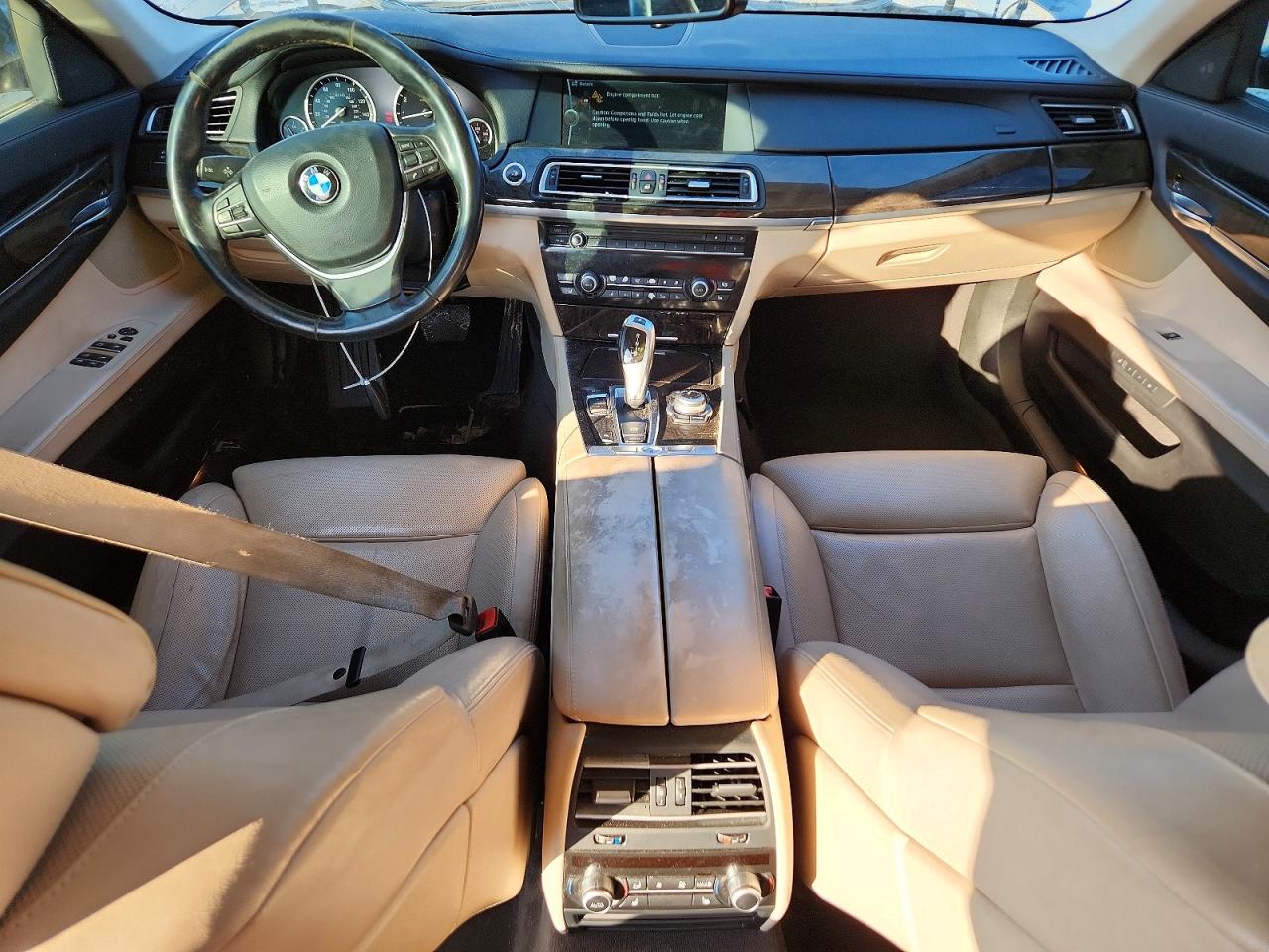 2012 Bmw 750 Li Gray vin: WBAKB8C51CC965264