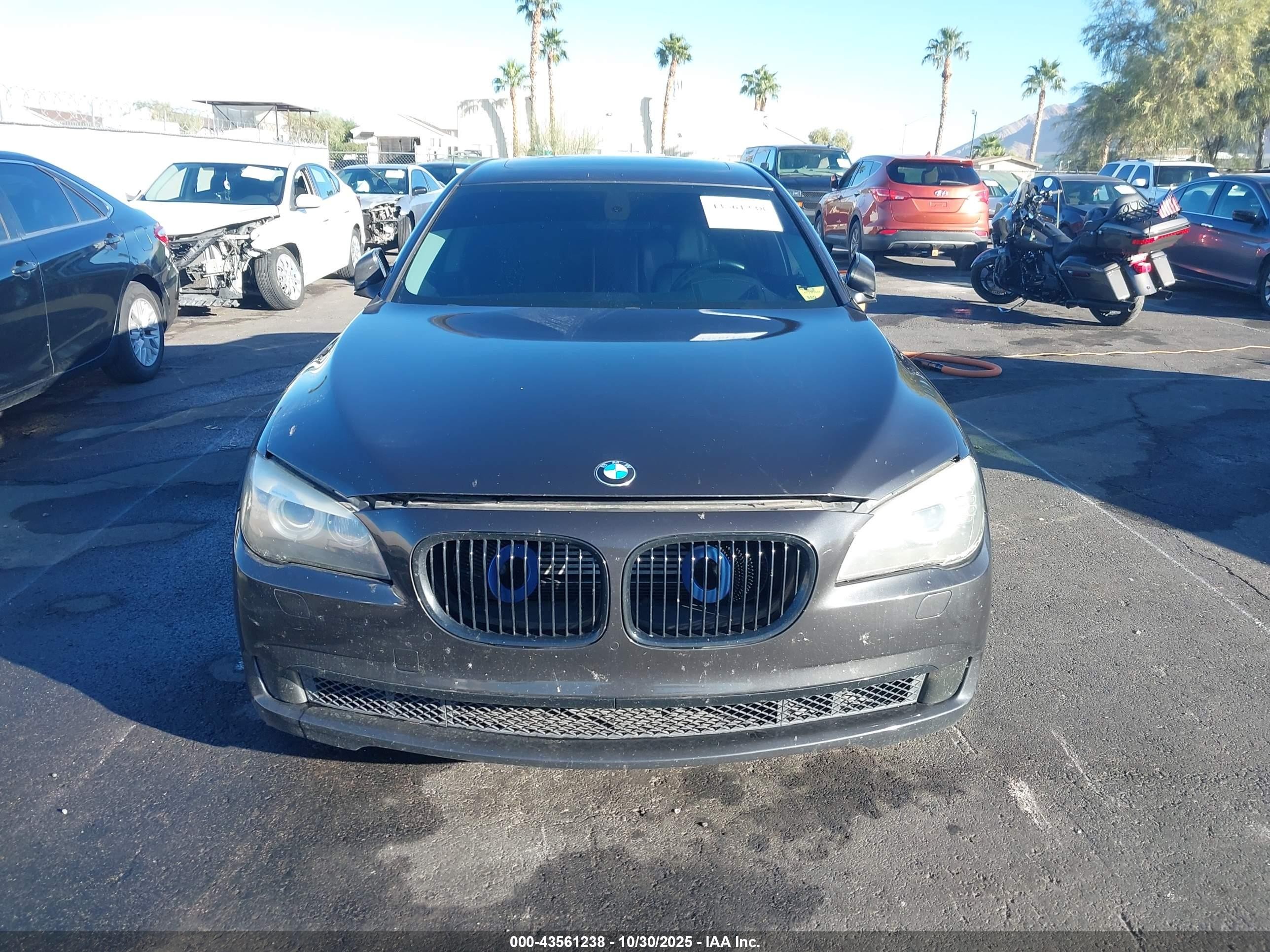 2011 Bmw 750li   Brown vin: WBAKB8C52BC851501