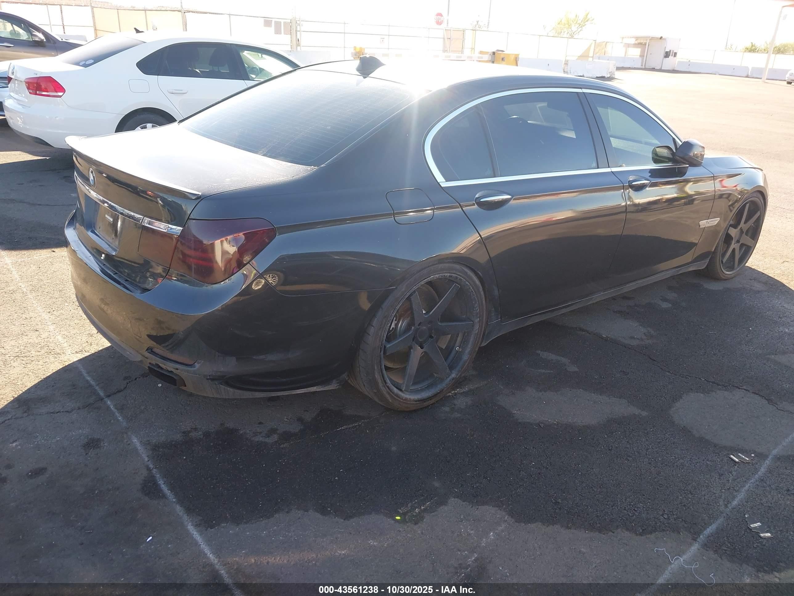 2011 Bmw 750li   Brown vin: WBAKB8C52BC851501