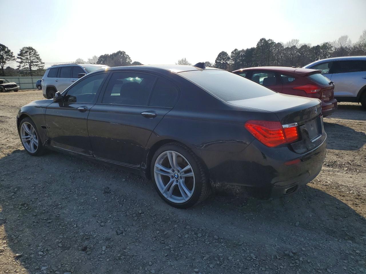 2011 Bmw 750 Li Черный vin: WBAKB8C52BCY65057