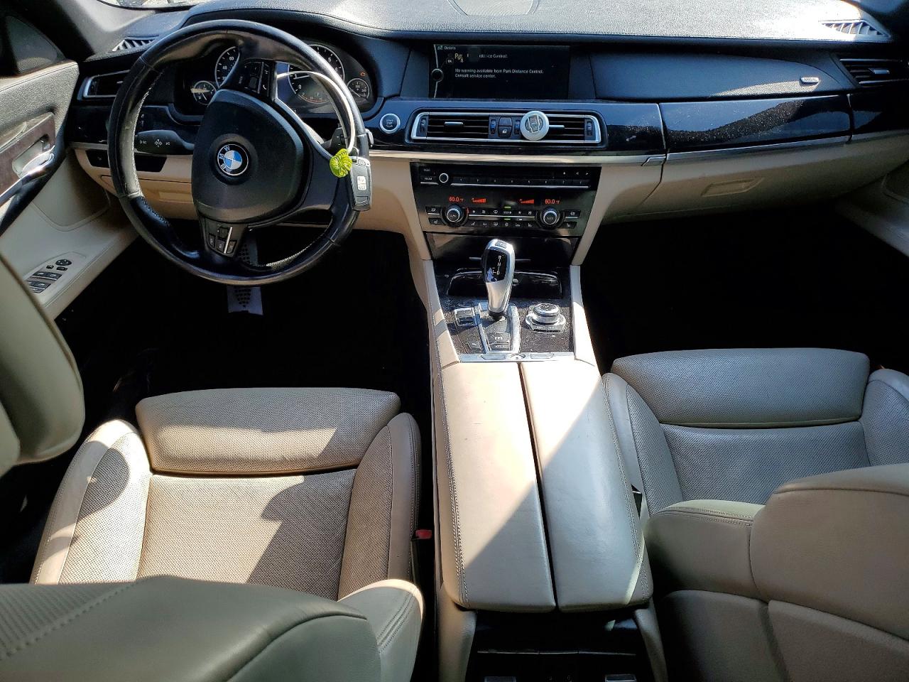 2011 Bmw 750 Li Черный vin: WBAKB8C52BCY65057