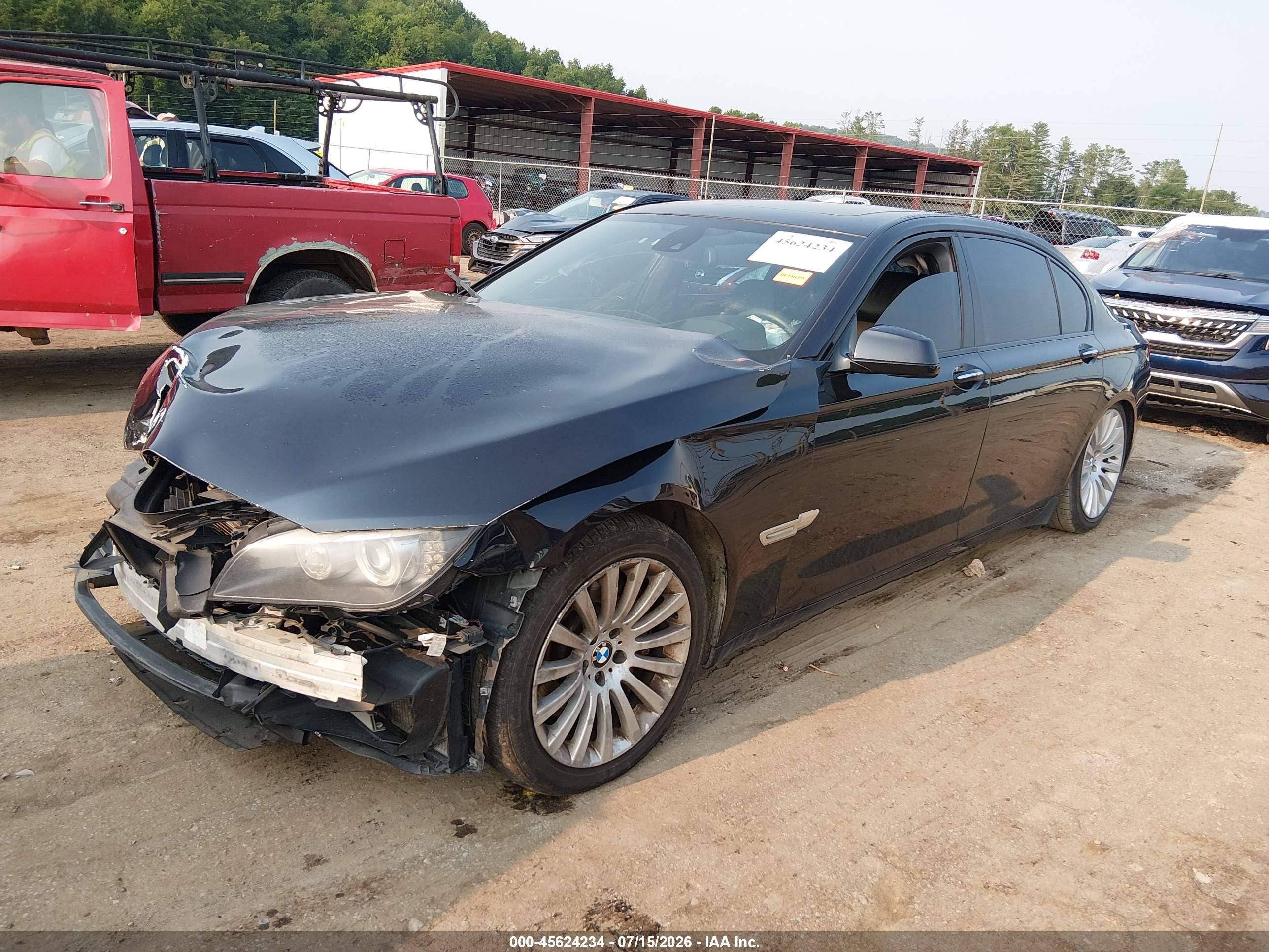 2011 Bmw 750li   Black vin: WBAKB8C52BCY65415