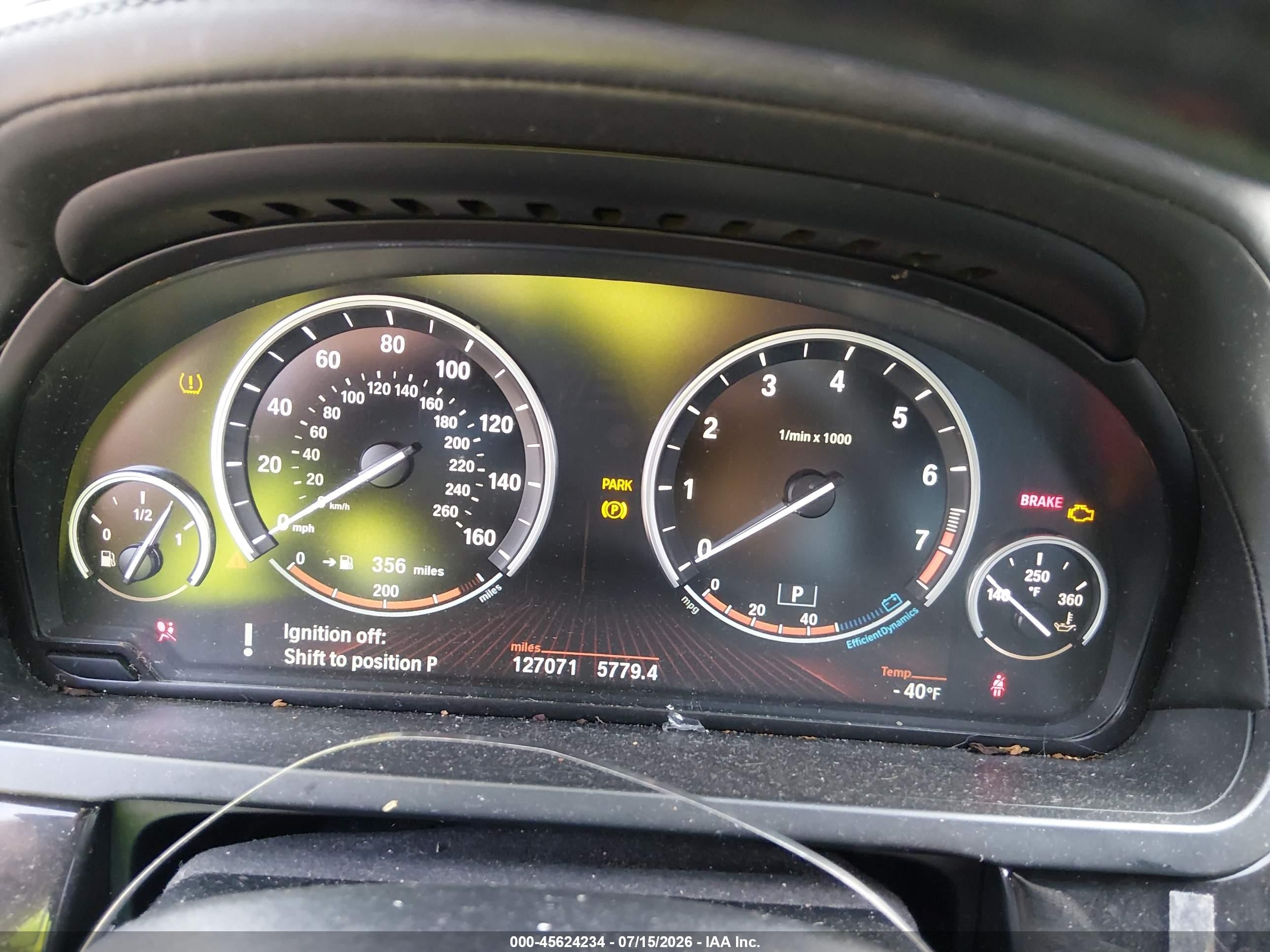 2011 Bmw 750li   Black vin: WBAKB8C52BCY65415