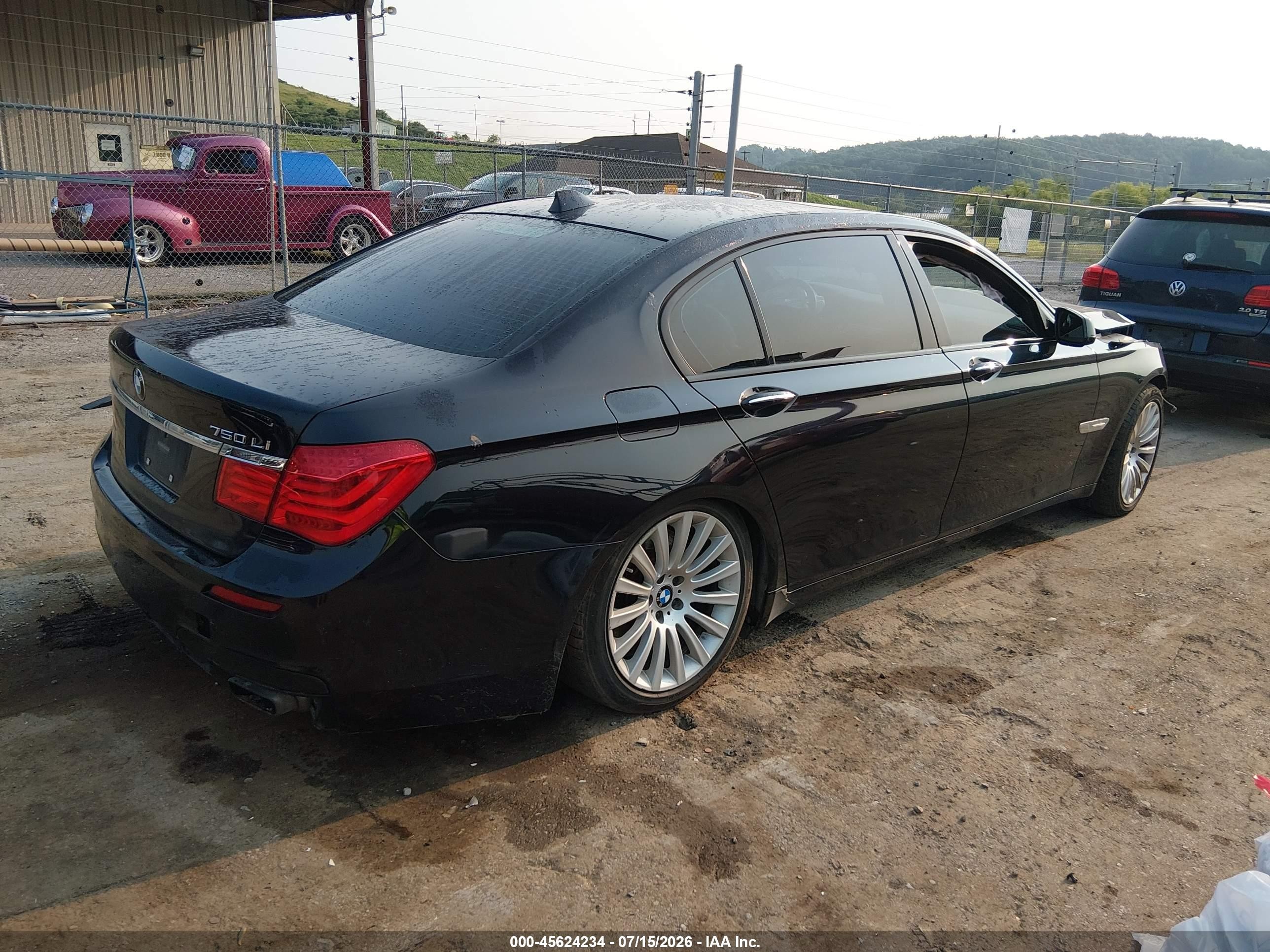 2011 Bmw 750li   Black vin: WBAKB8C52BCY65415
