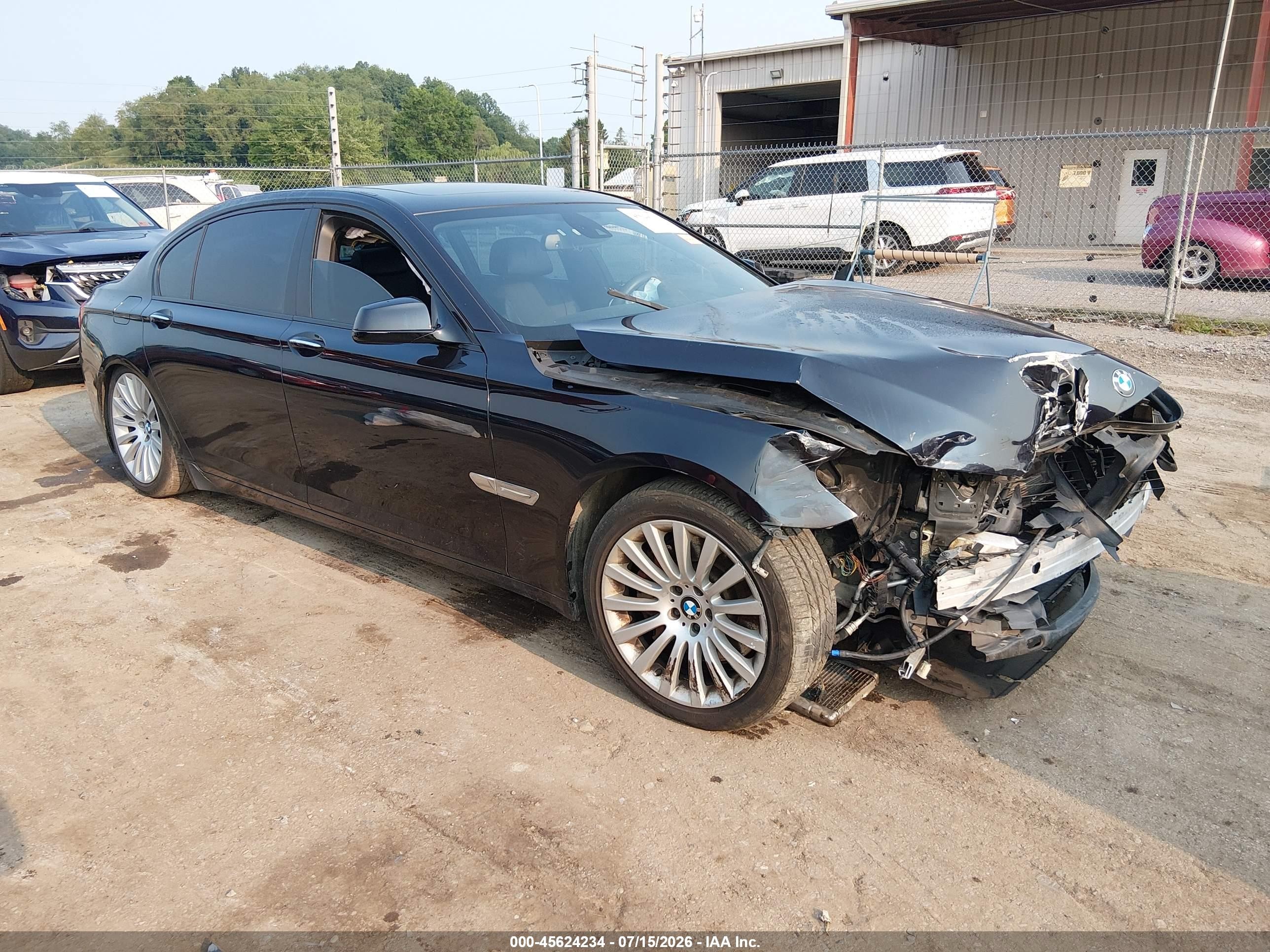 2011 Bmw 750li   Black vin: WBAKB8C52BCY65415