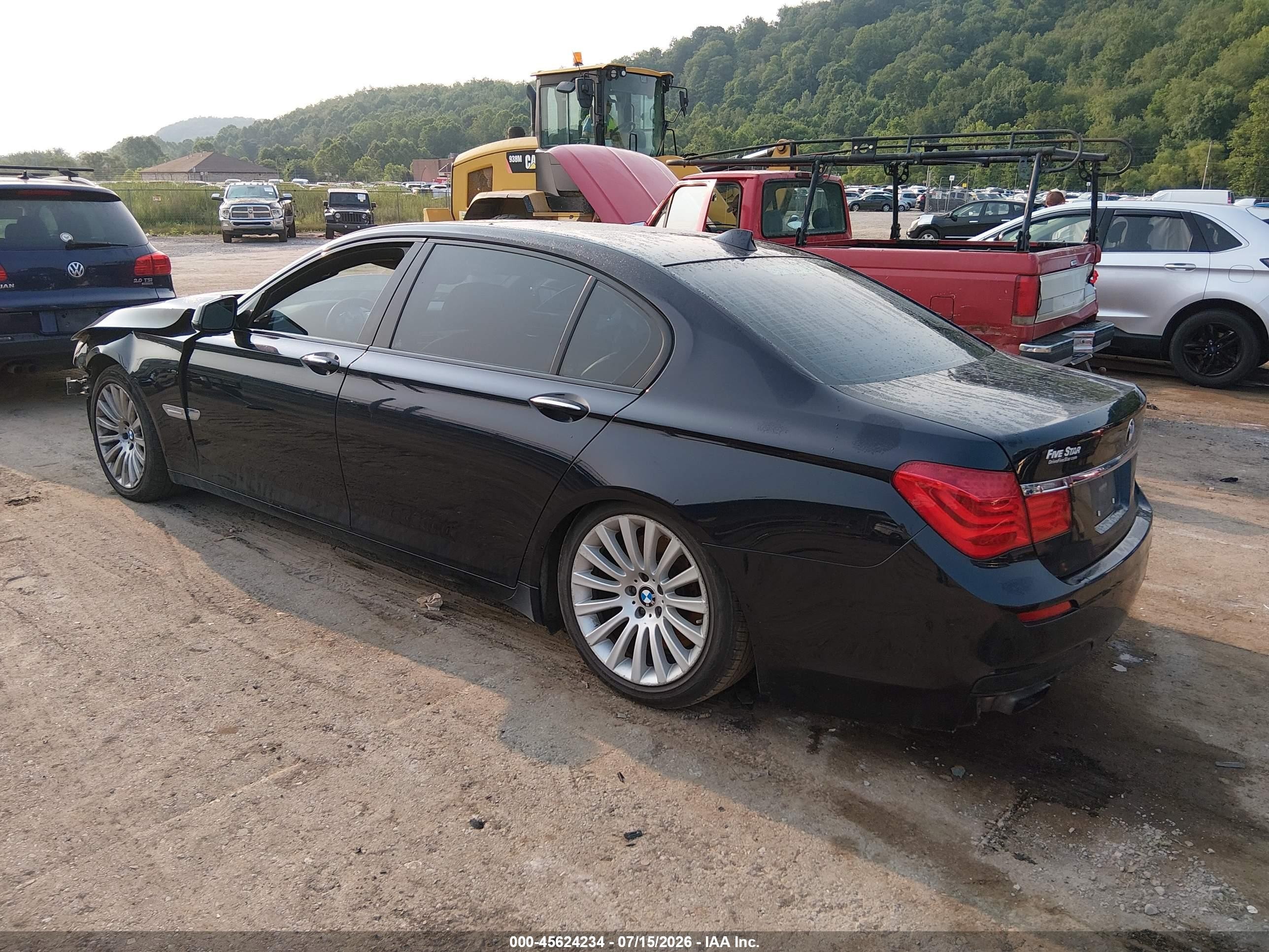 2011 Bmw 750li   Black vin: WBAKB8C52BCY65415