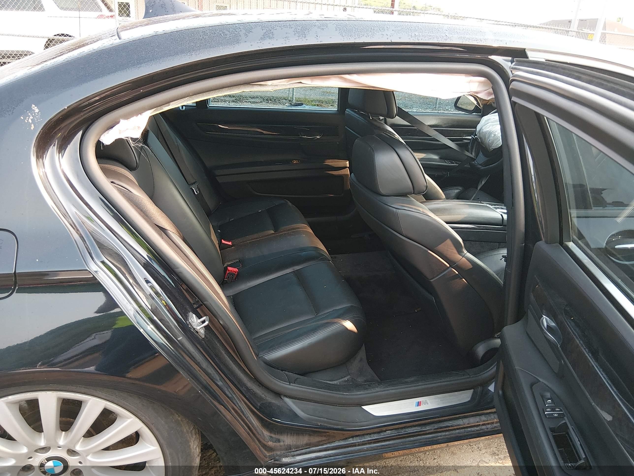 2011 Bmw 750li   Black vin: WBAKB8C52BCY65415
