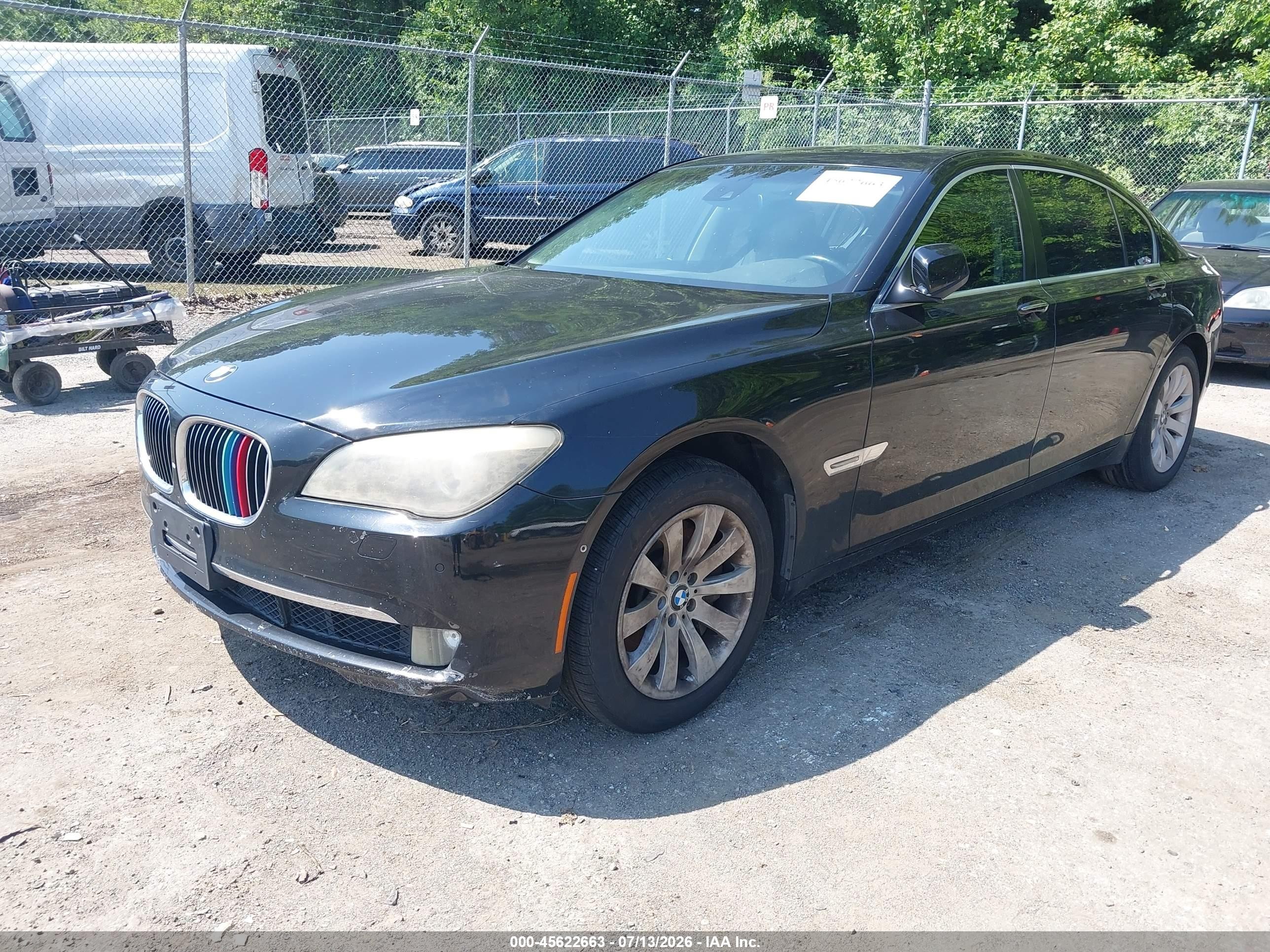 2011 Bmw 750li   Black vin: WBAKB8C52BCY65849