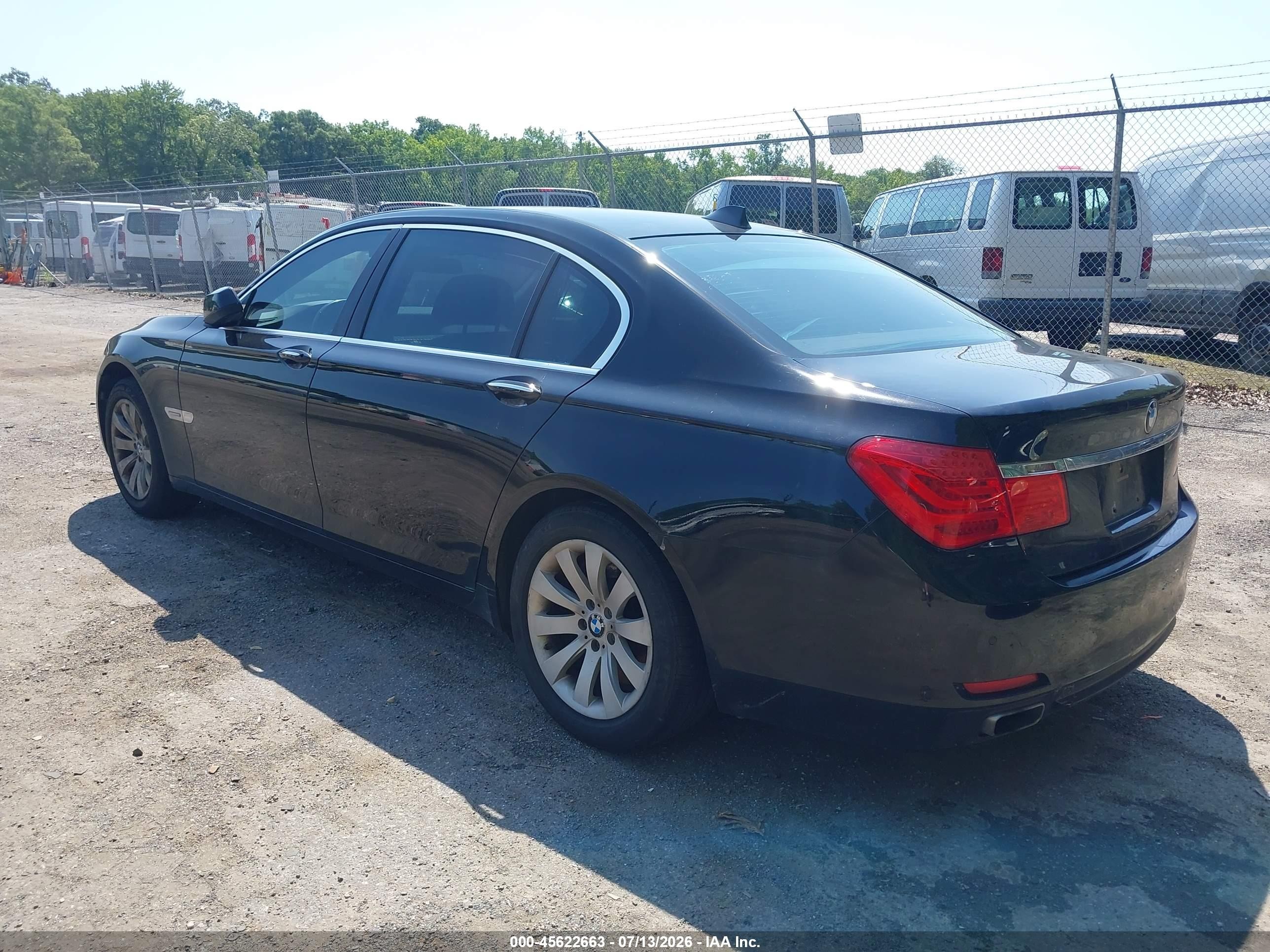 2011 Bmw 750li   Black vin: WBAKB8C52BCY65849
