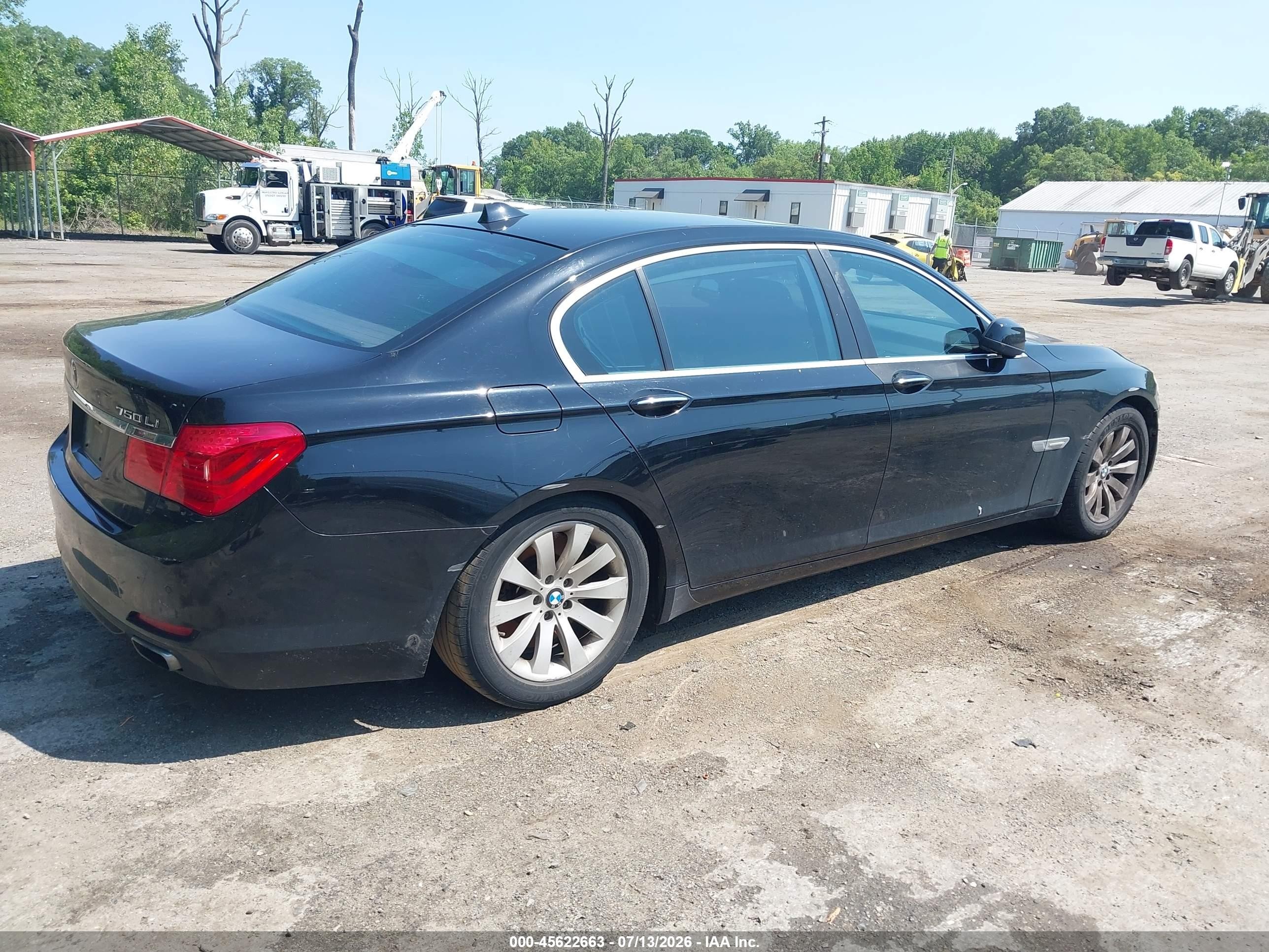 2011 Bmw 750li   Black vin: WBAKB8C52BCY65849